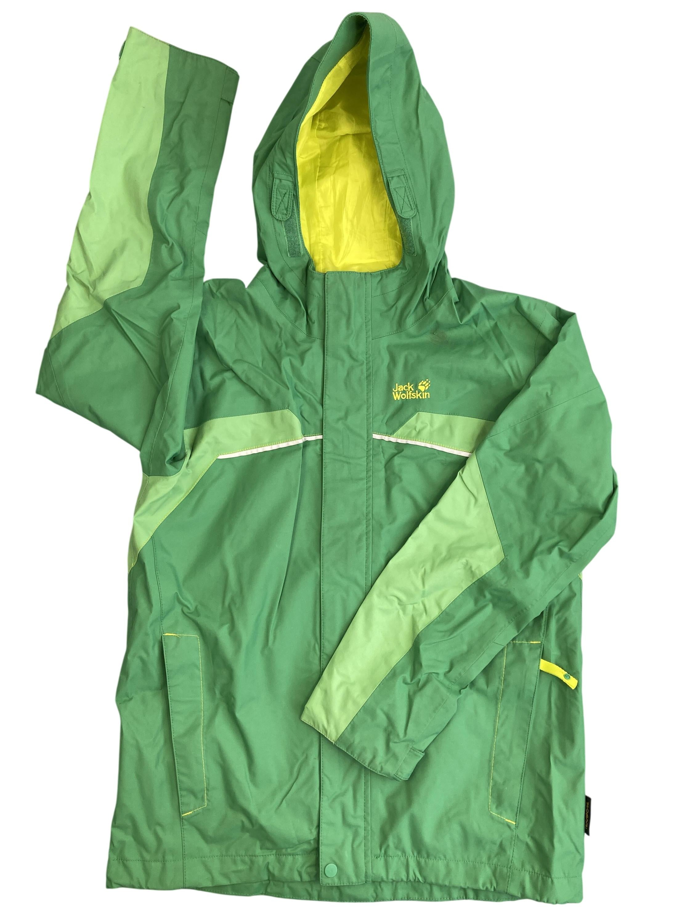 Regenjacken Regenkleidung Kleidung Regenjacke Jack Wolfskin Front Image Second Hand