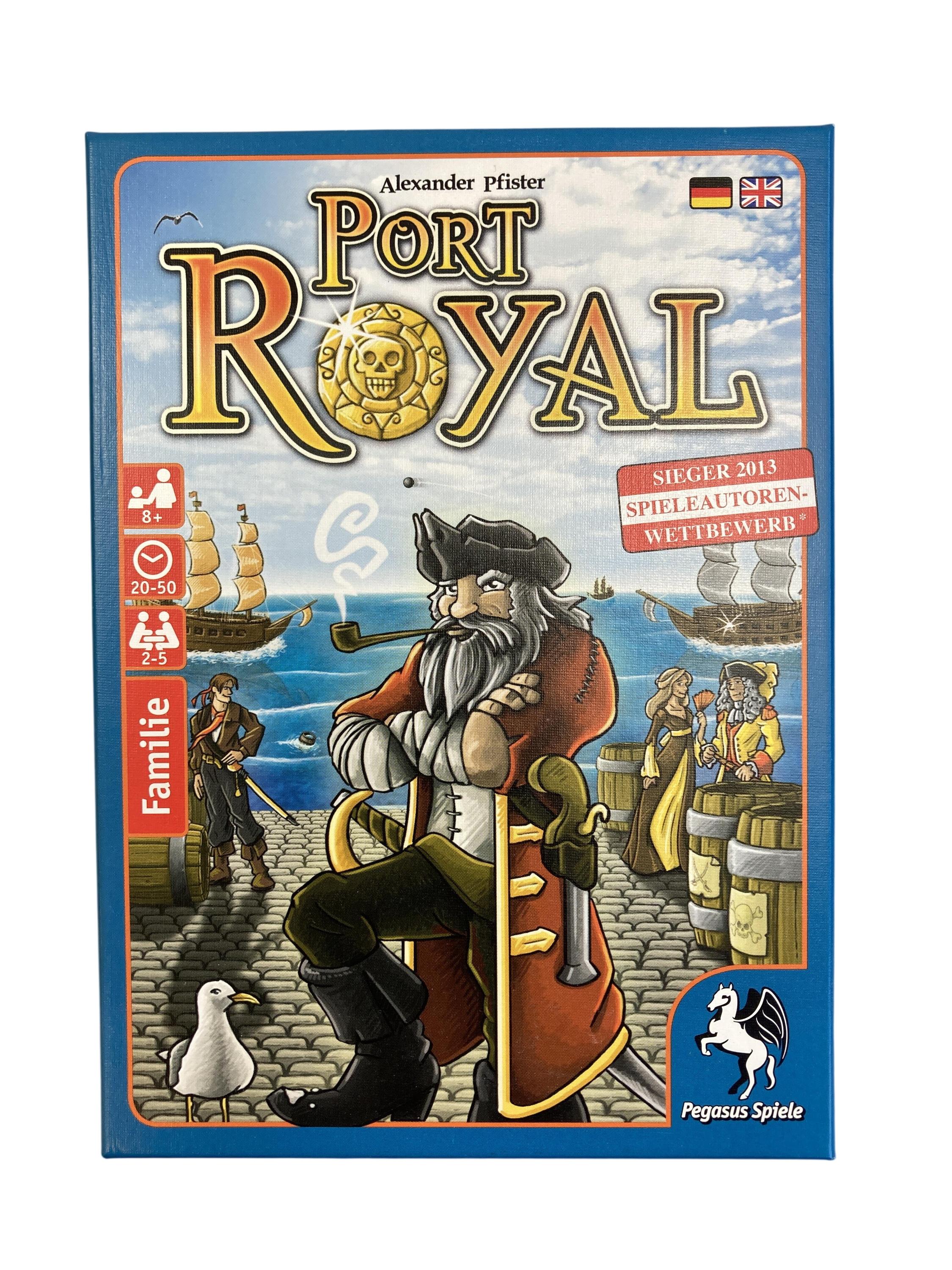 Kartenspiele Brett- / Gesellschaftsspiele Spielen & Lernen Port Royal Pegasus Spiel Front Image Second Hand