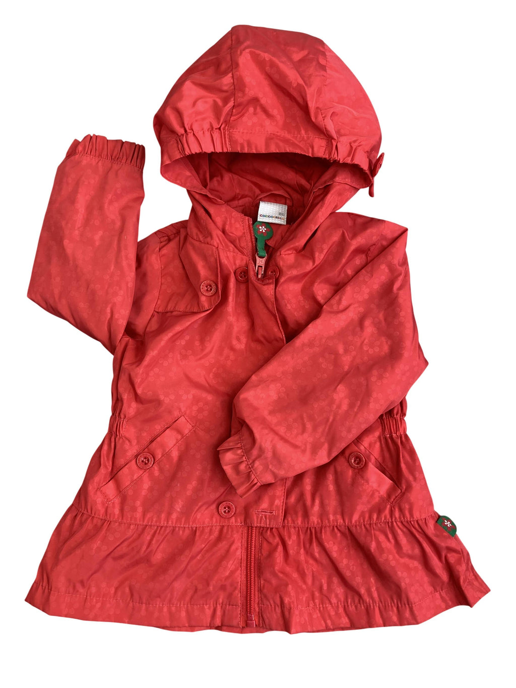 Regenjacken Regenkleidung Kleidung Regenjacke mit herausnehmbarer Unterjacke Coccodrillo Front Image Second Hand