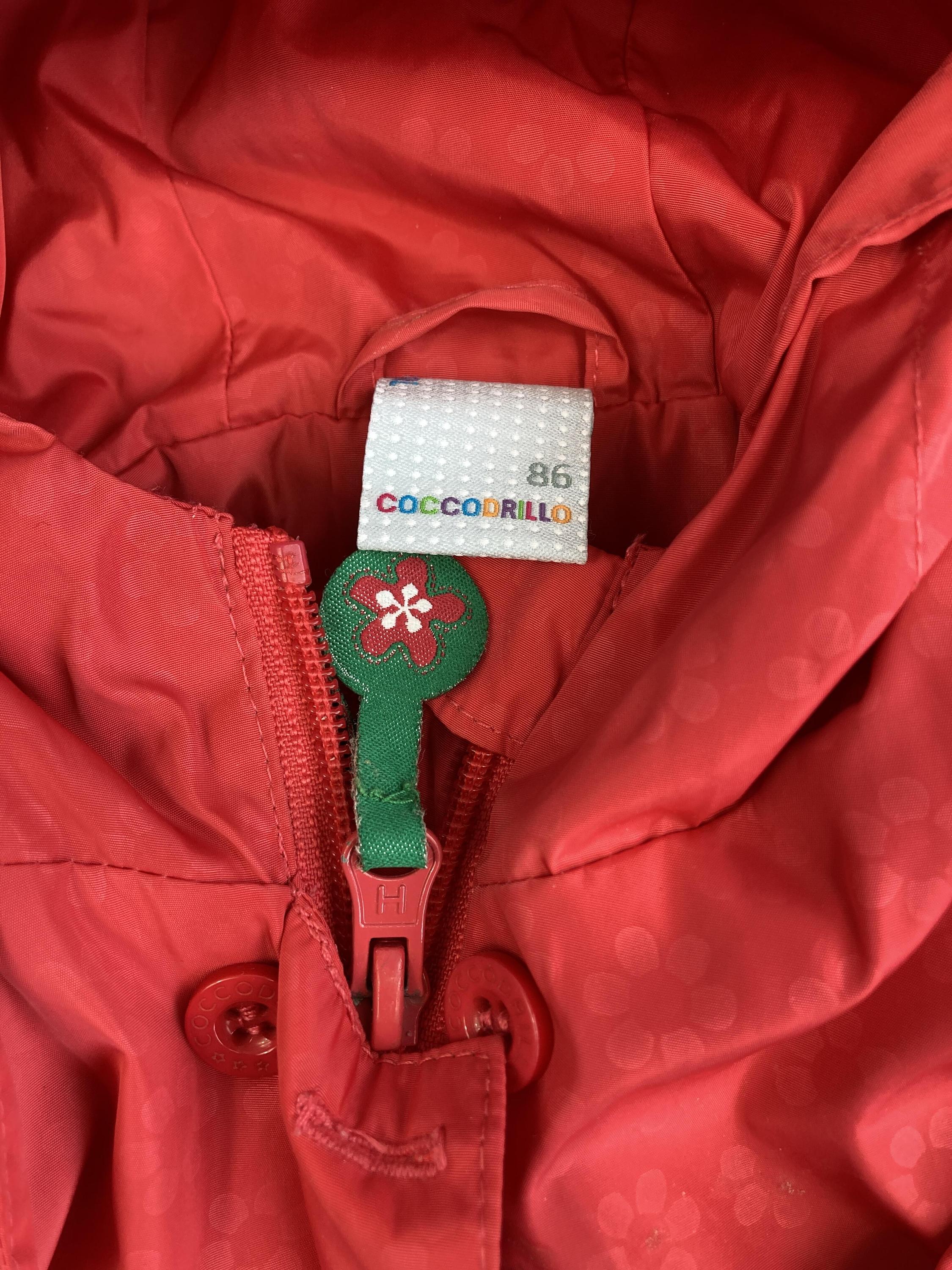 Regenjacken Regenkleidung Kleidung Regenjacke mit herausnehmbarer Unterjacke Coccodrillo Label Image Second Hand