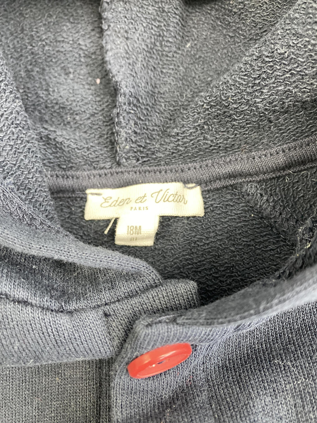 Sweatjacken Sweatshirts & Hoodies Kleidung Sweatshirtjacke Eden et Victor Label Image Second Hand