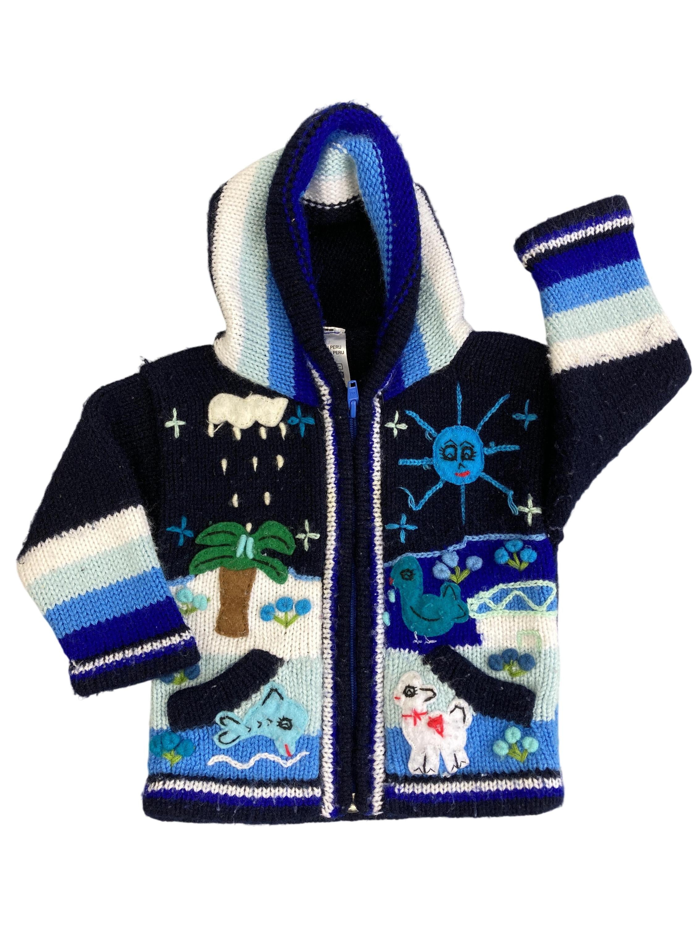Strickjacken Strickpullover & Strickjacken Kleidung Strickjacke Unbekannt  Front Image Second Hand