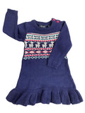 Lanarmkleider Kleider Kleider & Röcke Kleidung Strickkleid langarm Blue Seven  Front Image Second Hand