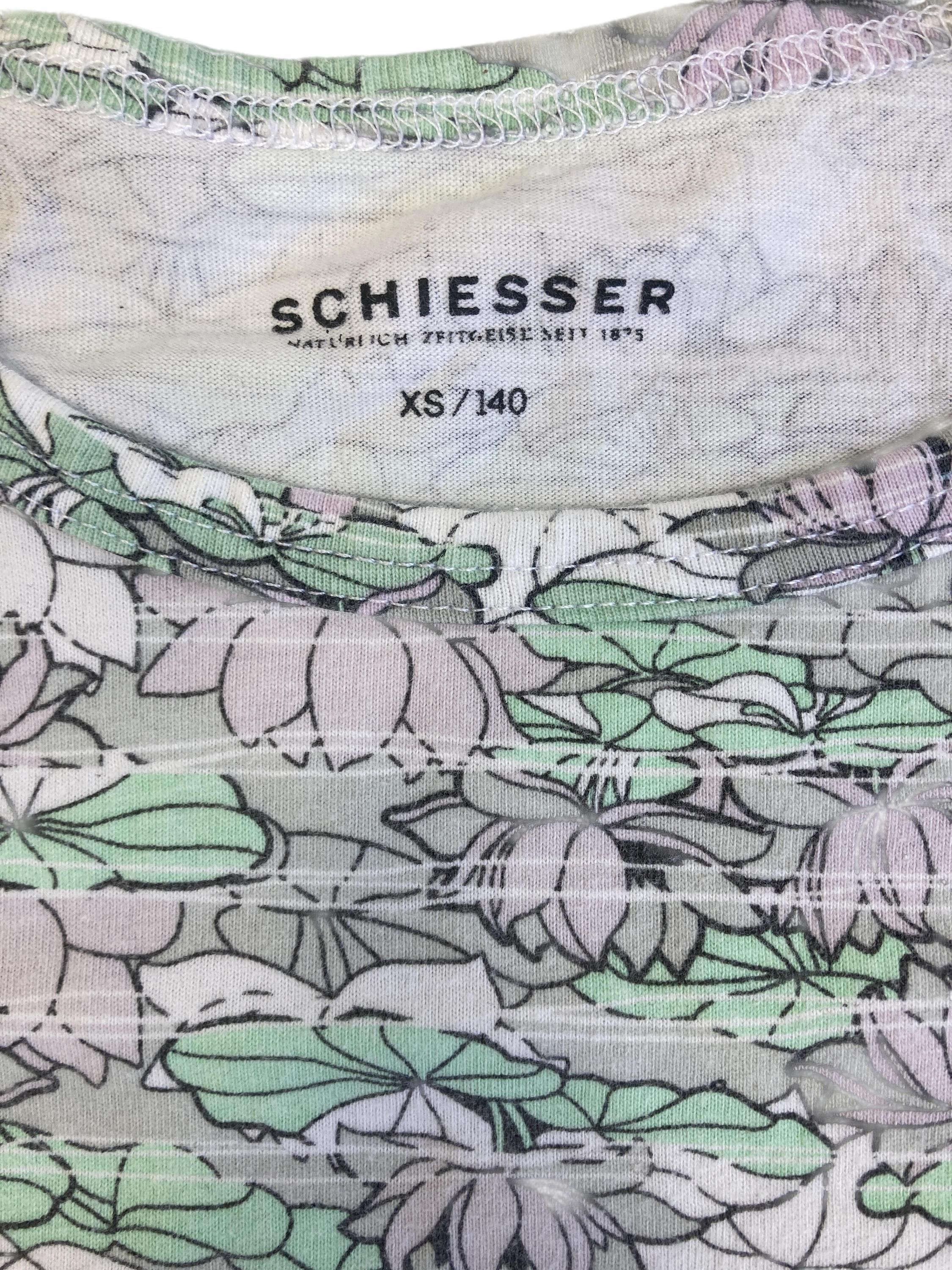 Schlafanzüge zweiteilig Schlafanzüge Kleidung Schlafanzug Kurzarm - 2teilig Schiesser Label Image Second Hand