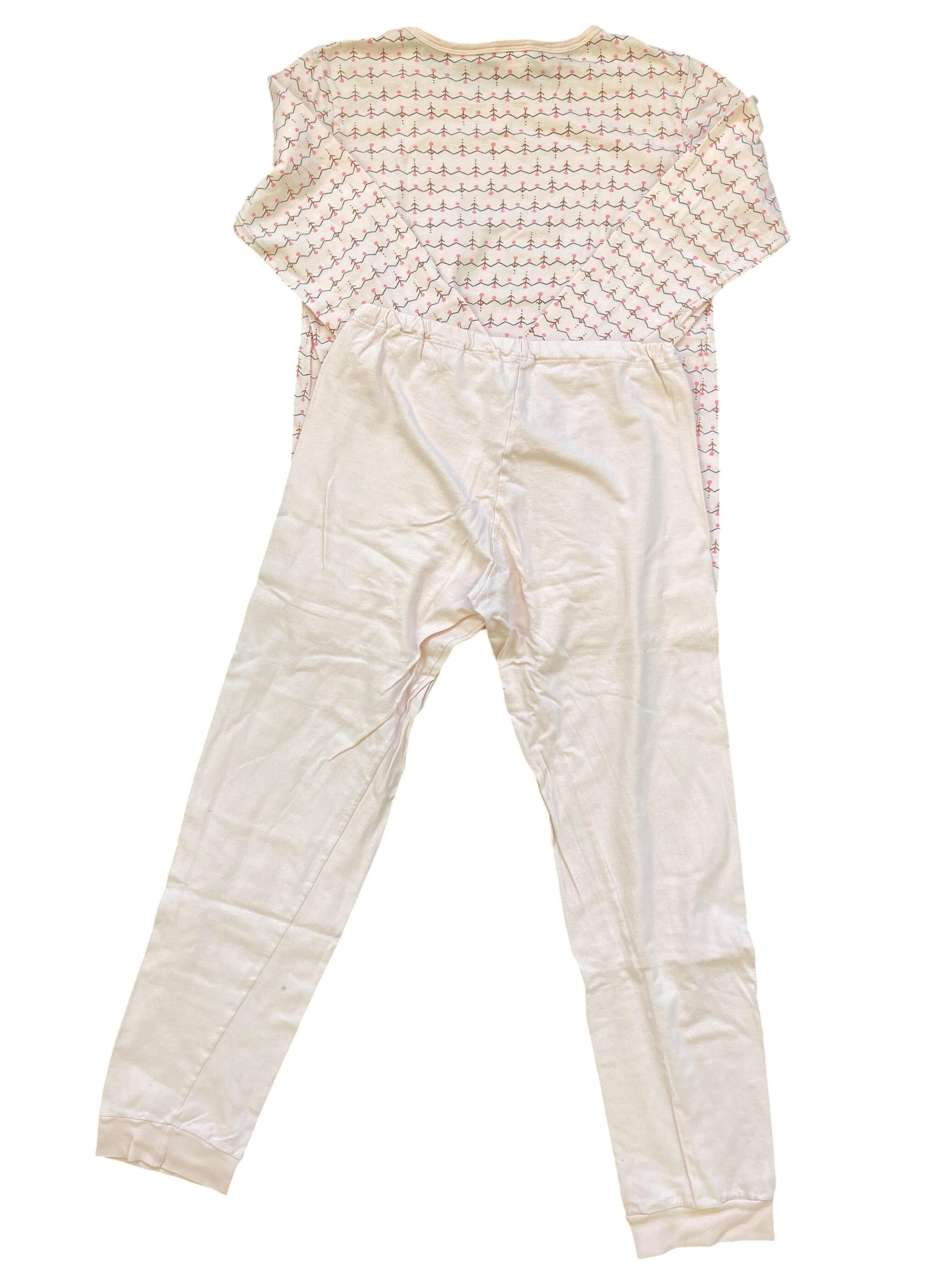Schlafanzüge zweiteilig Schlafanzüge Kleidung Schlafanzug Langarm - 2teilig Schiesser Rear Image Second Hand