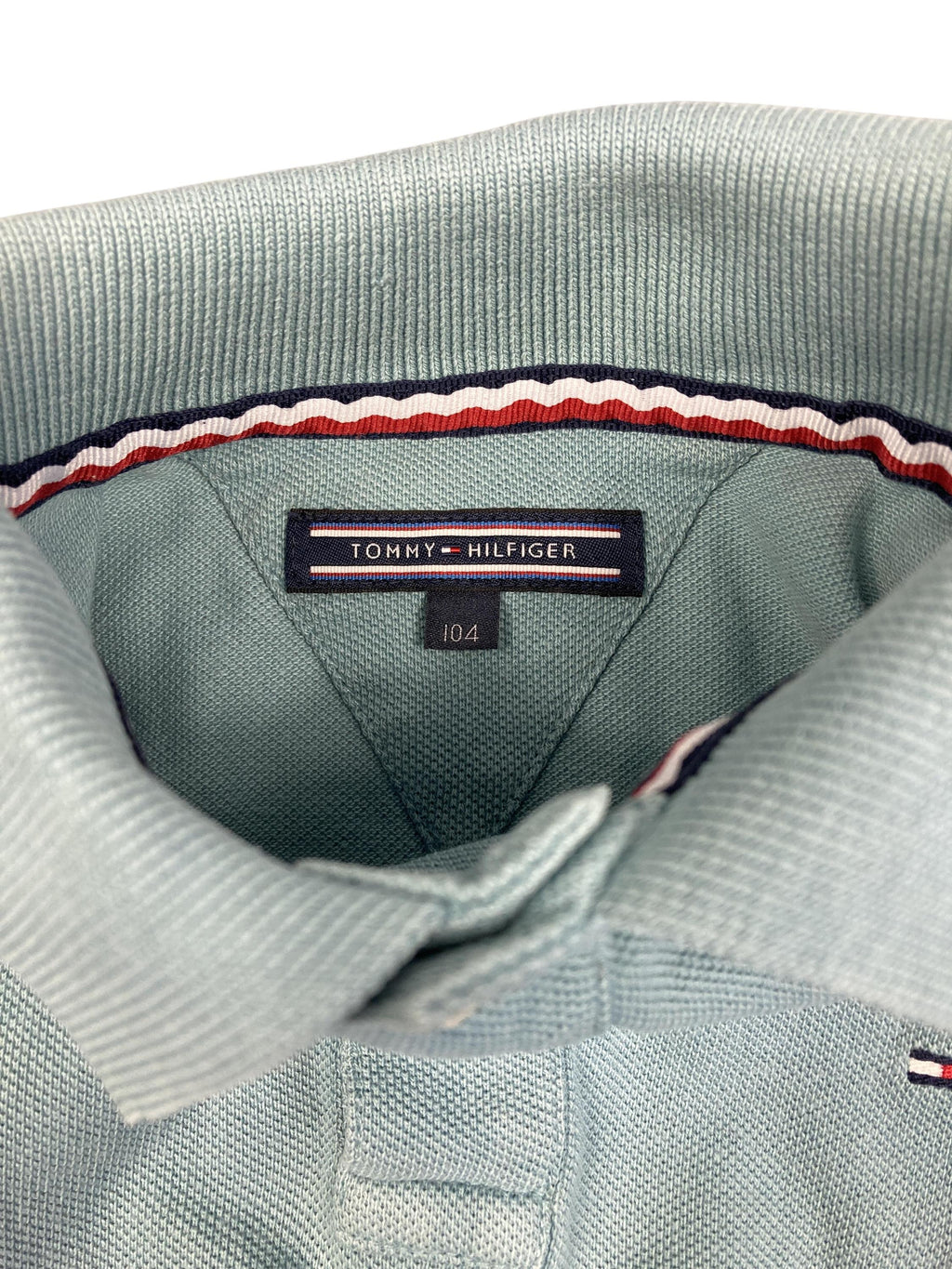 T-Shirts T-Shirts & Tops Kleidung Polo Shirt Tommy Hilfiger Label Image Second Hand
