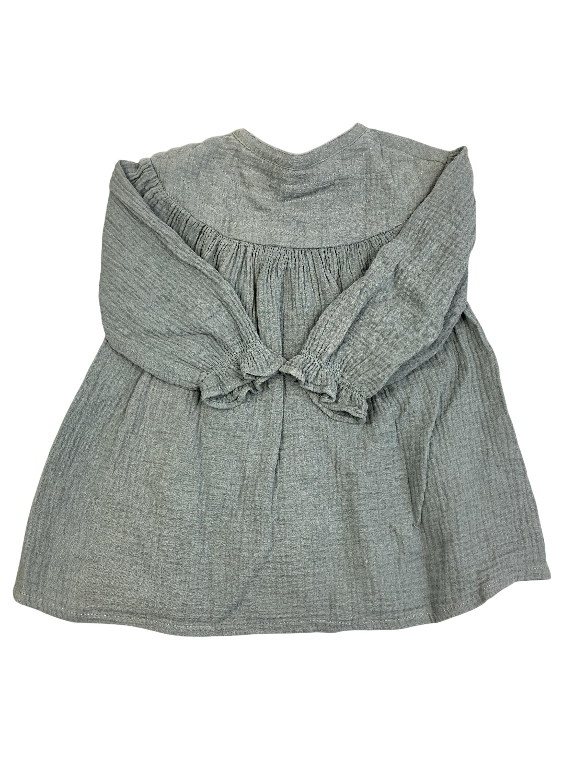 Lanarmkleider Kleider Kleider & Röcke Kleidung Kleid langarm Vertbaudet Rear Image Second Hand