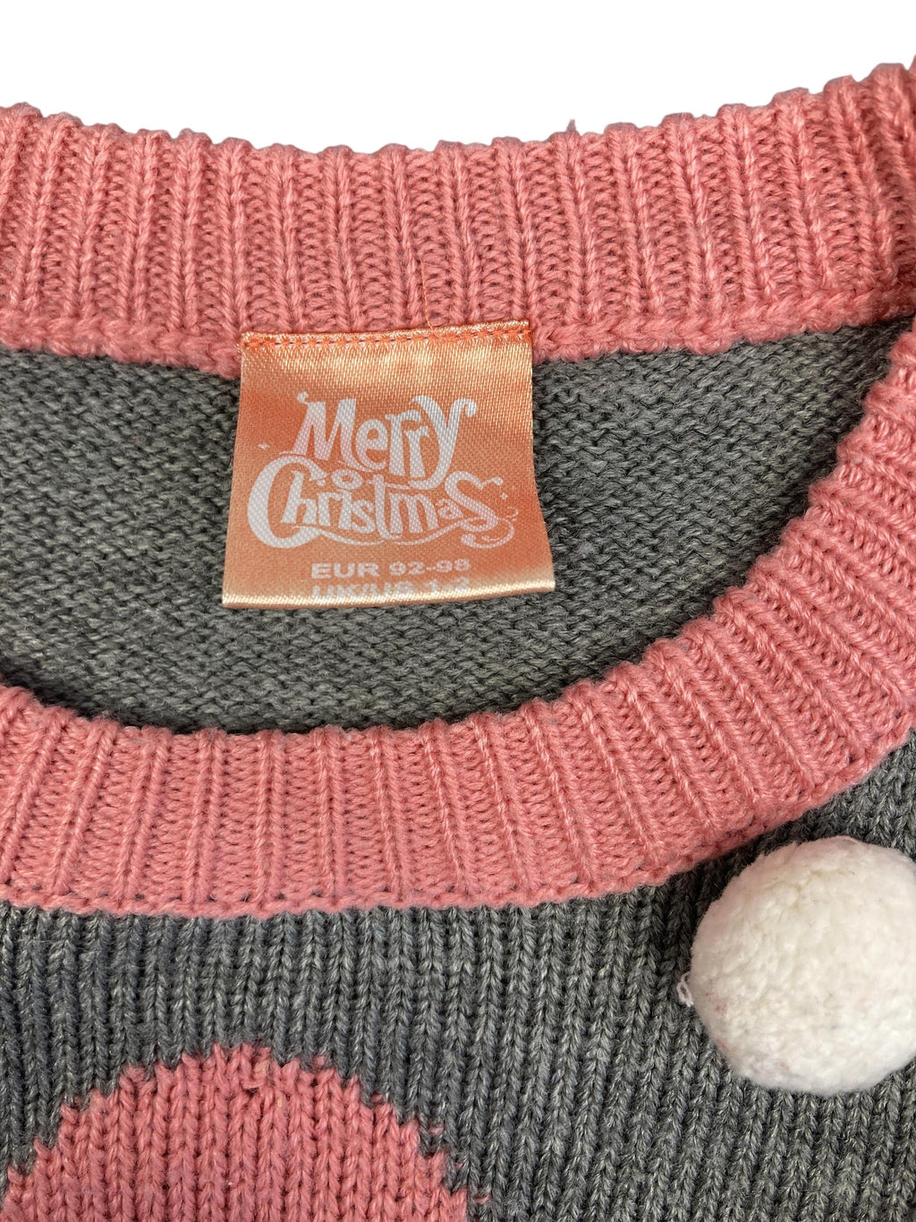 Pullover Pullover & Strickjacken Kleidung Pullover Merry Christmas Label Image Second Hand
