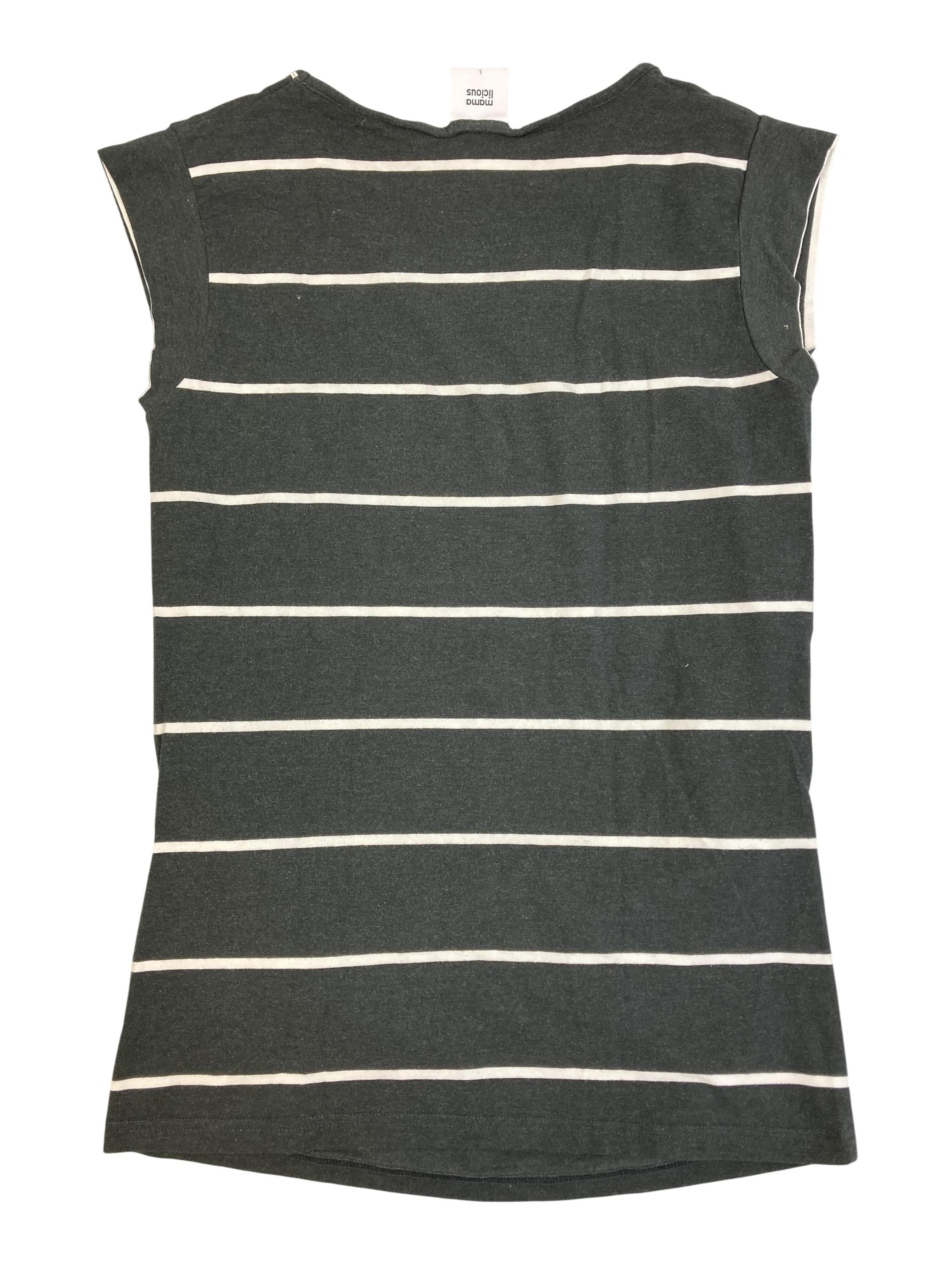 Umstandsoberteile Umstandsmode Schwangerschaft & Stillen Umstandsoberteil Shirt Mamalicious Rear Image Second Hand