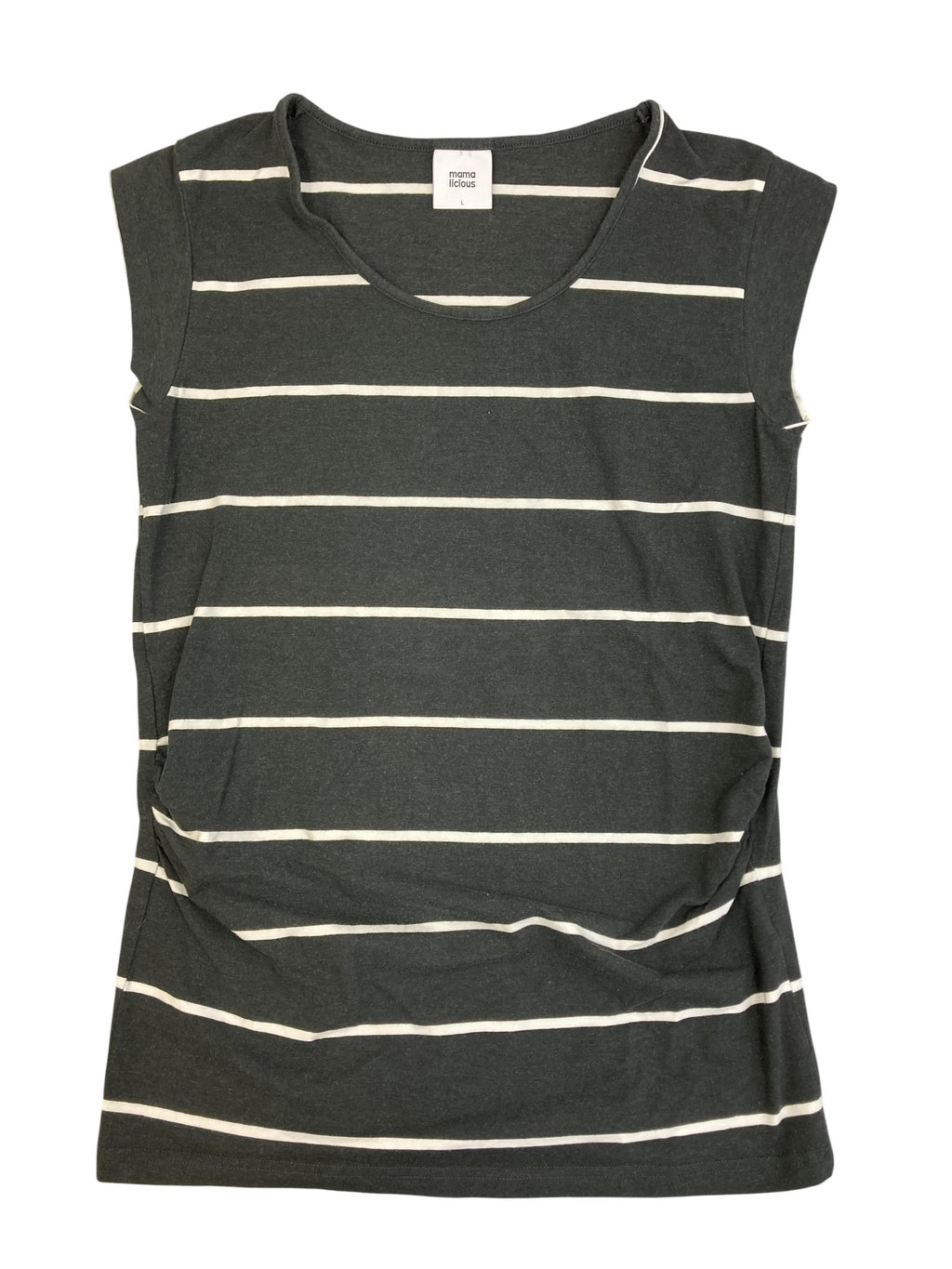 Umstandsoberteile Umstandsmode Schwangerschaft & Stillen Umstandsoberteil Shirt Mamalicious Front Image Second Hand