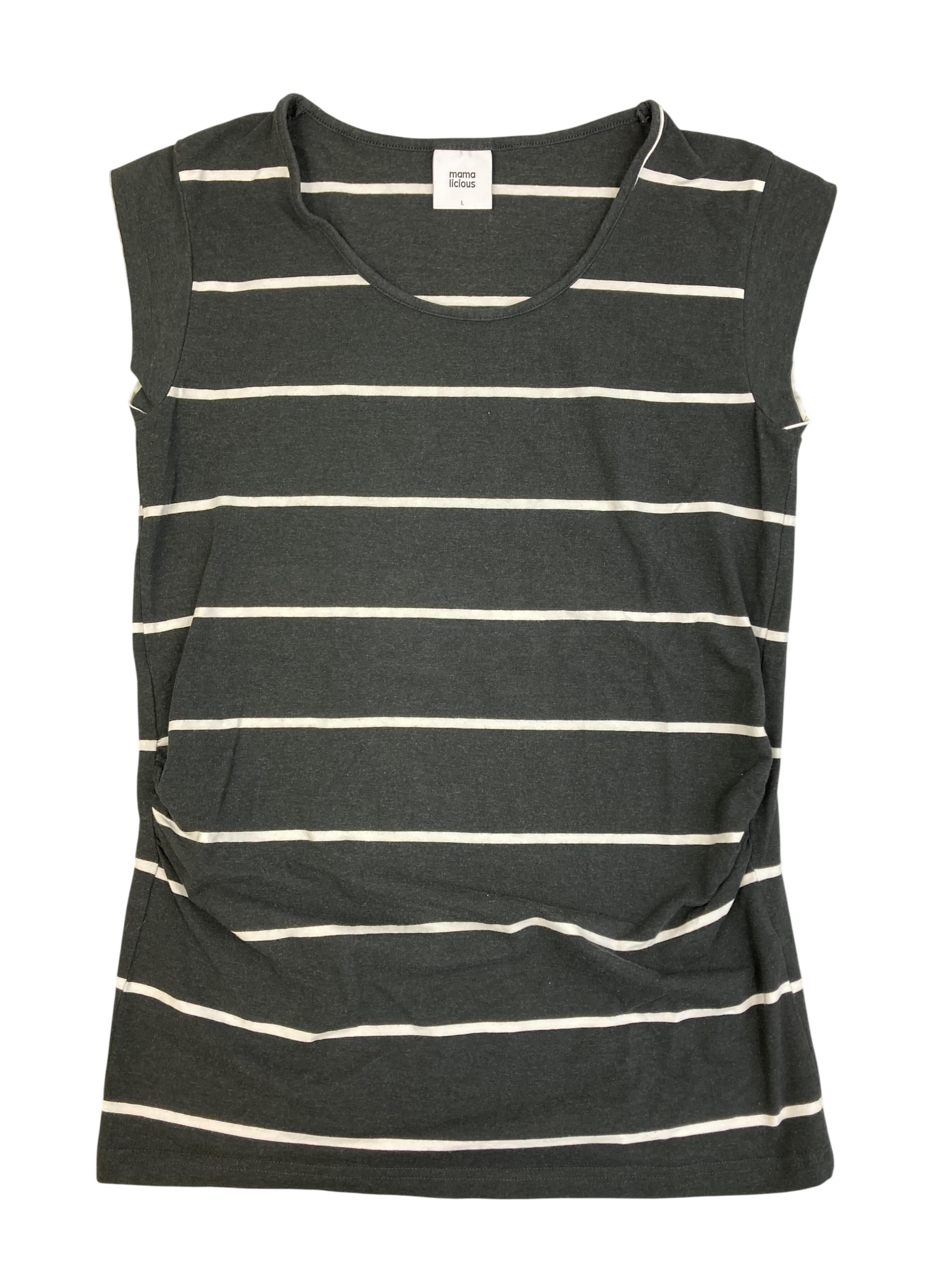 Umstandsoberteile Umstandsmode Schwangerschaft & Stillen Umstandsoberteil Shirt Mamalicious Front Image Second Hand