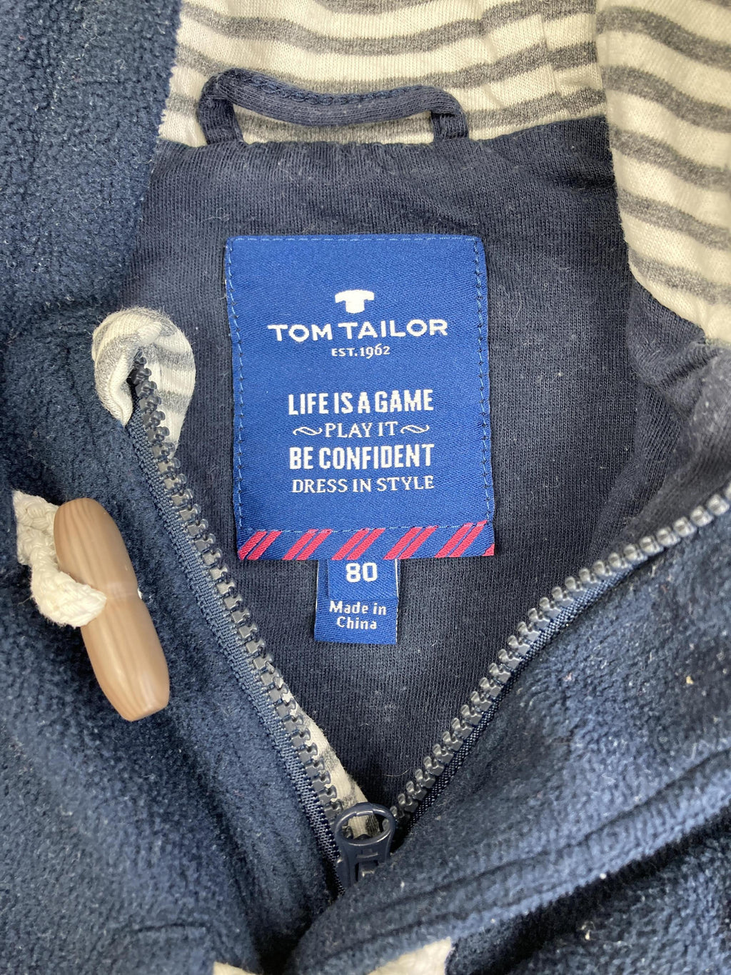 Fleecejacken Jacken & Westen Kleidung Fleecejacke Tom Tailor Label Image Second Hand