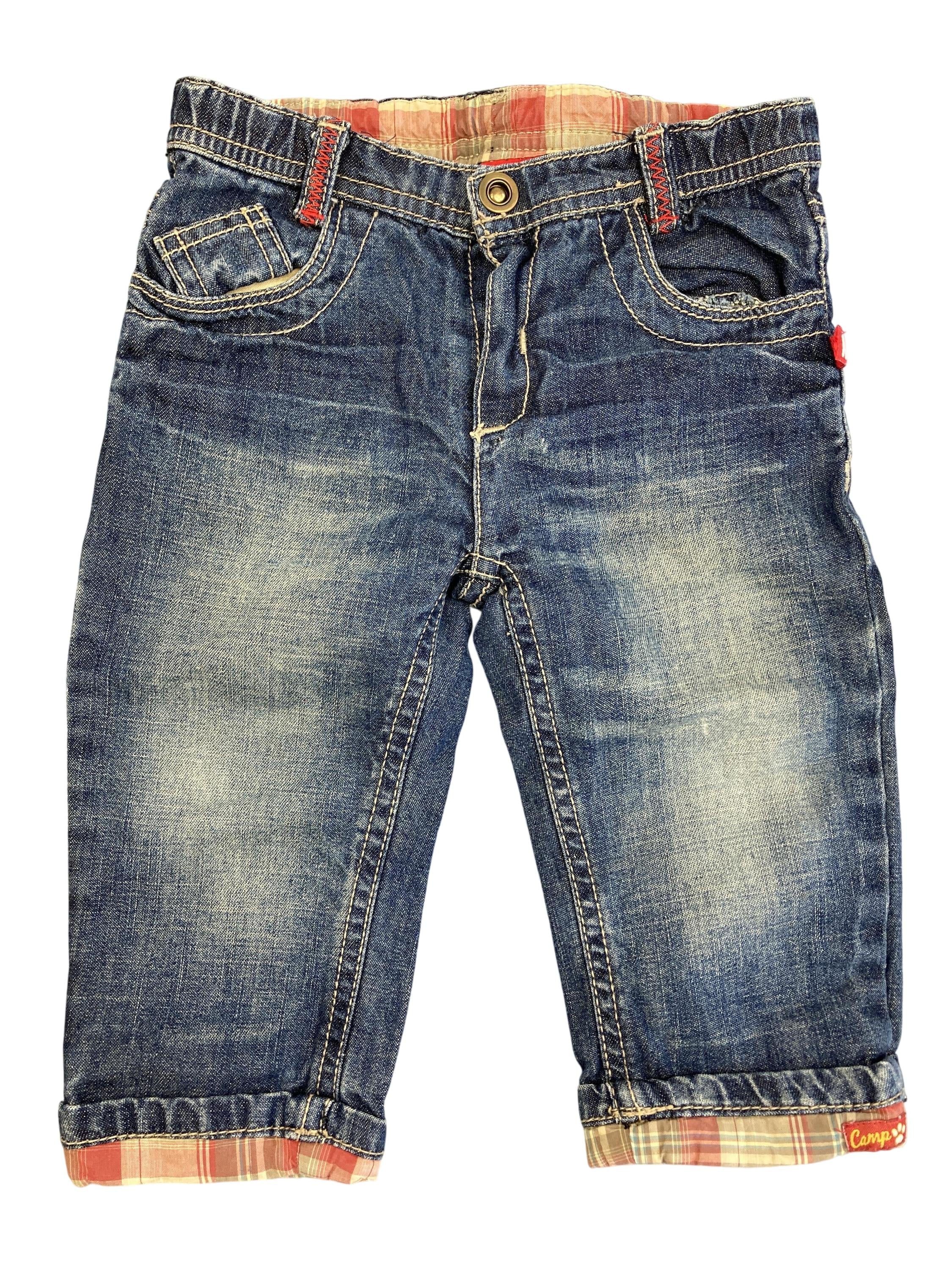 Jeans Hosen & Jeans Kleidung Jeans gefüttert Kanz Front Image Second Hand