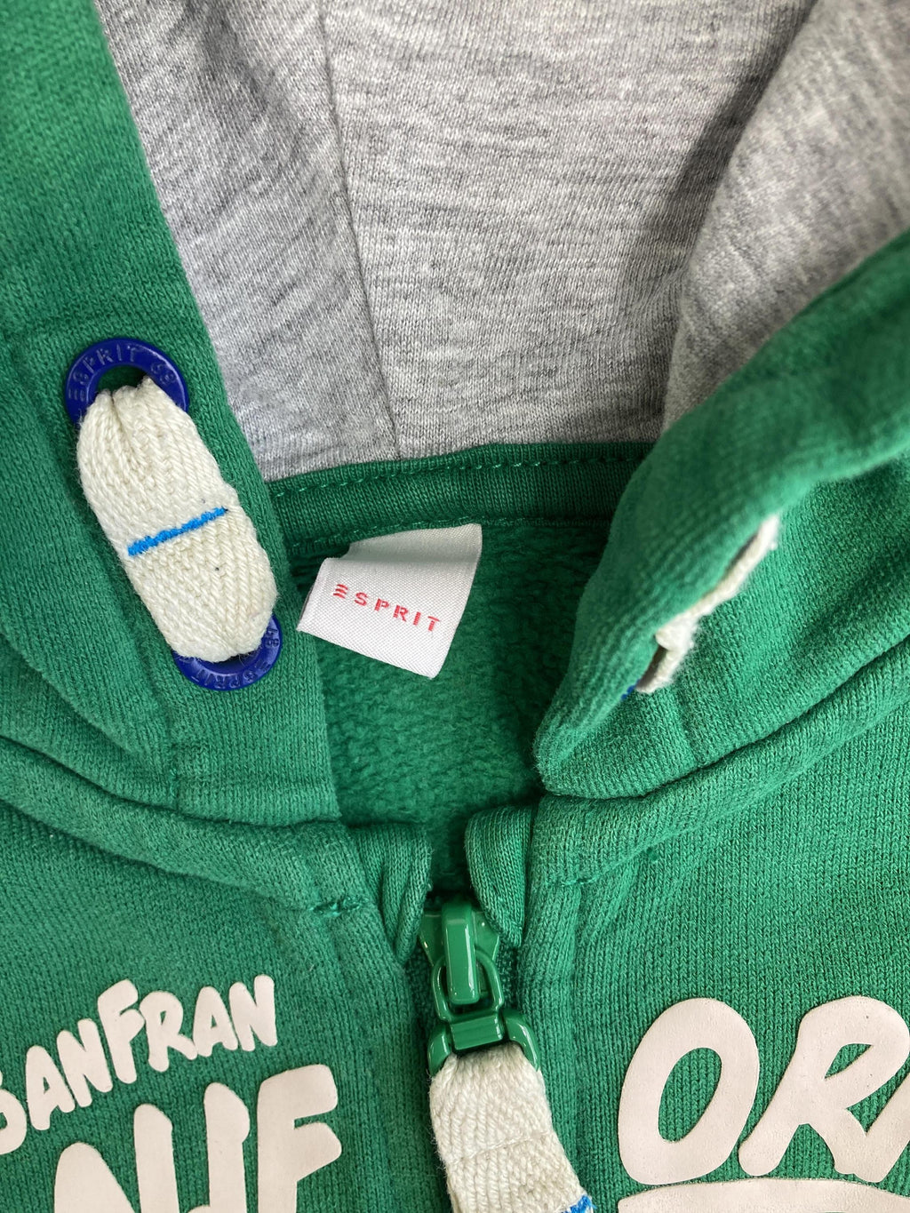 Sweatjacken Sweatshirts & Hoodies Kleidung Sweatjacke Esprit Label Image Second Hand