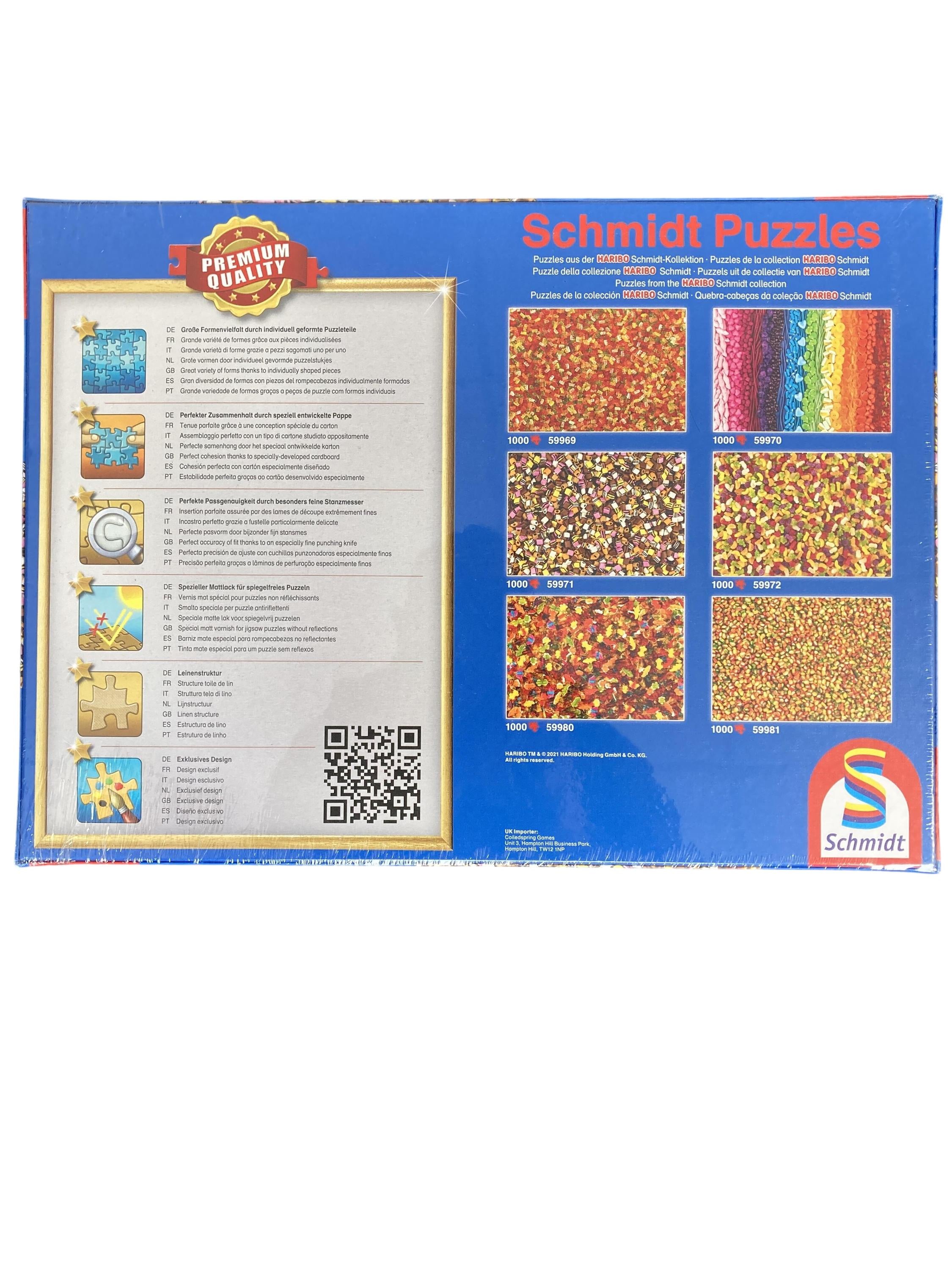 Puzzles Puzzles Spielen & Lernen Haribo Konfekt Schmidt   Rear Image Second Hand