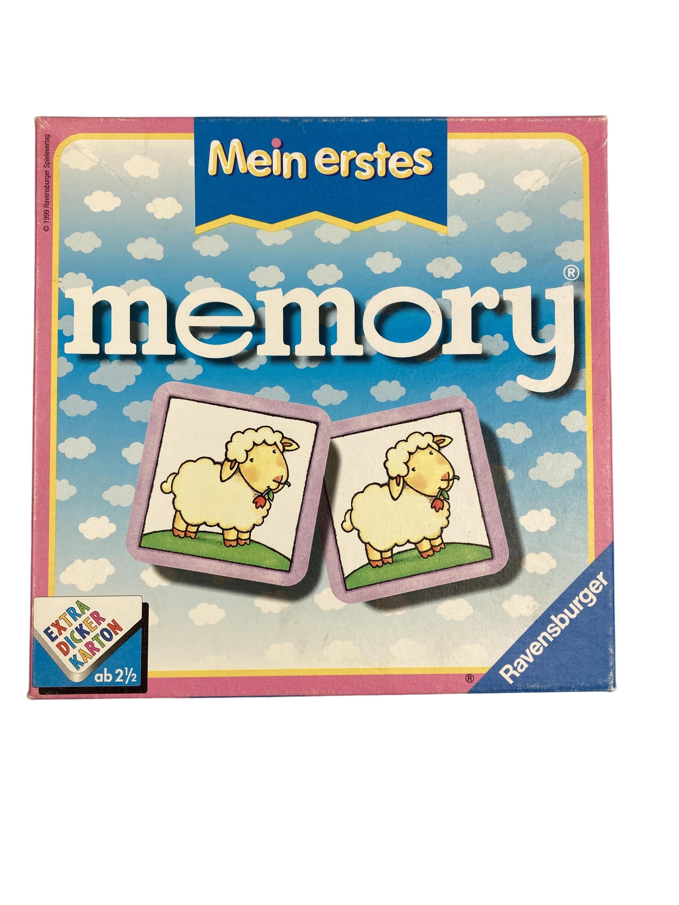 Memorys Brettspiele Spielen & Lernen Mein erstes Memory Ravensburger Front Image Second Hand