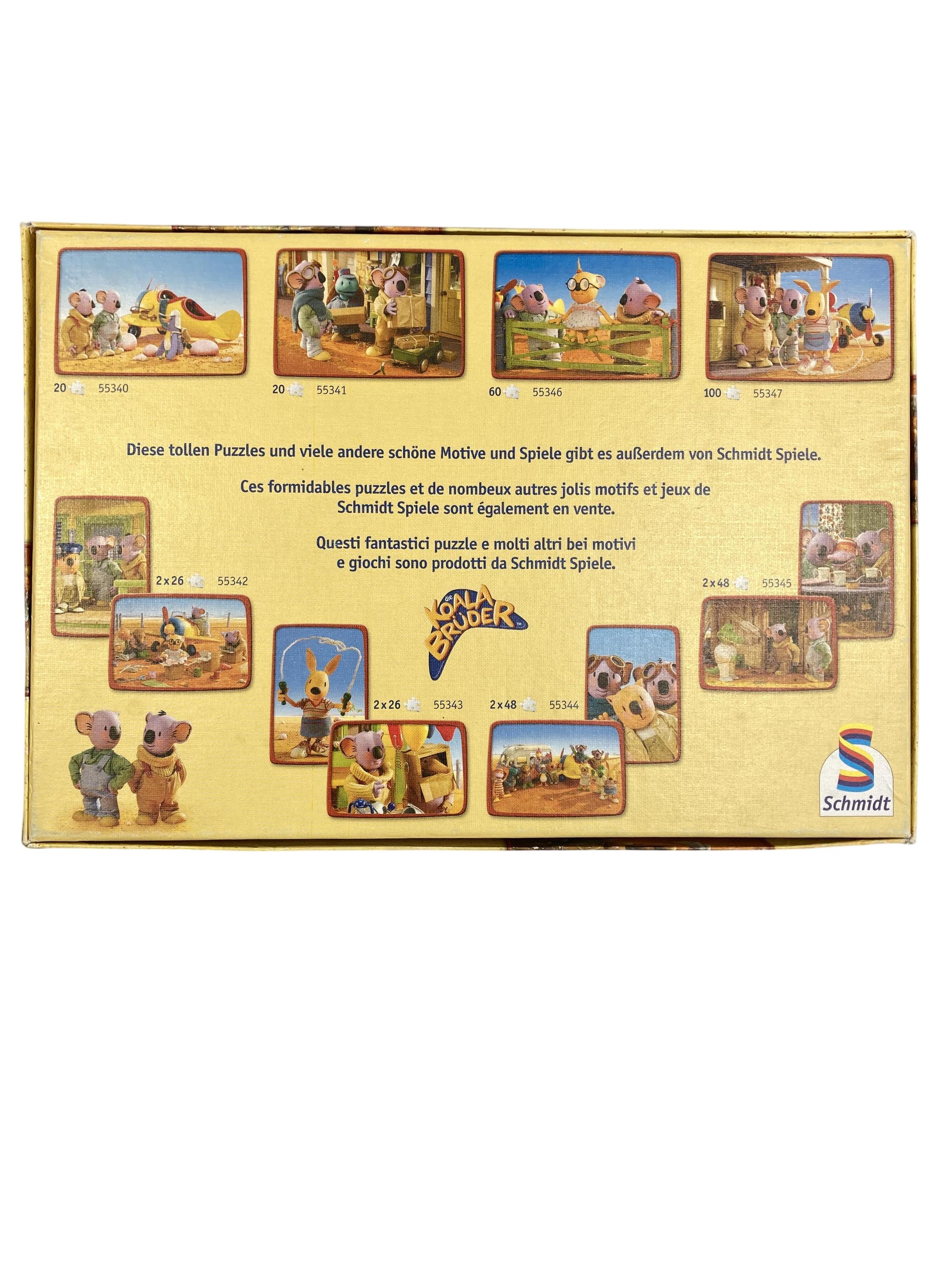 Puzzles Puzzles Spielen & Lernen Die Koalabrüder Schmidt   Rear Image Second Hand