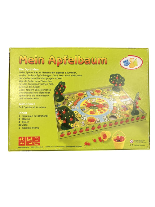 Brettspiele Brett- / Gesellschaftsspiele Spielen & Lernen Mein Apfelbaum Bookmark Verlag  Rear Image Second Hand