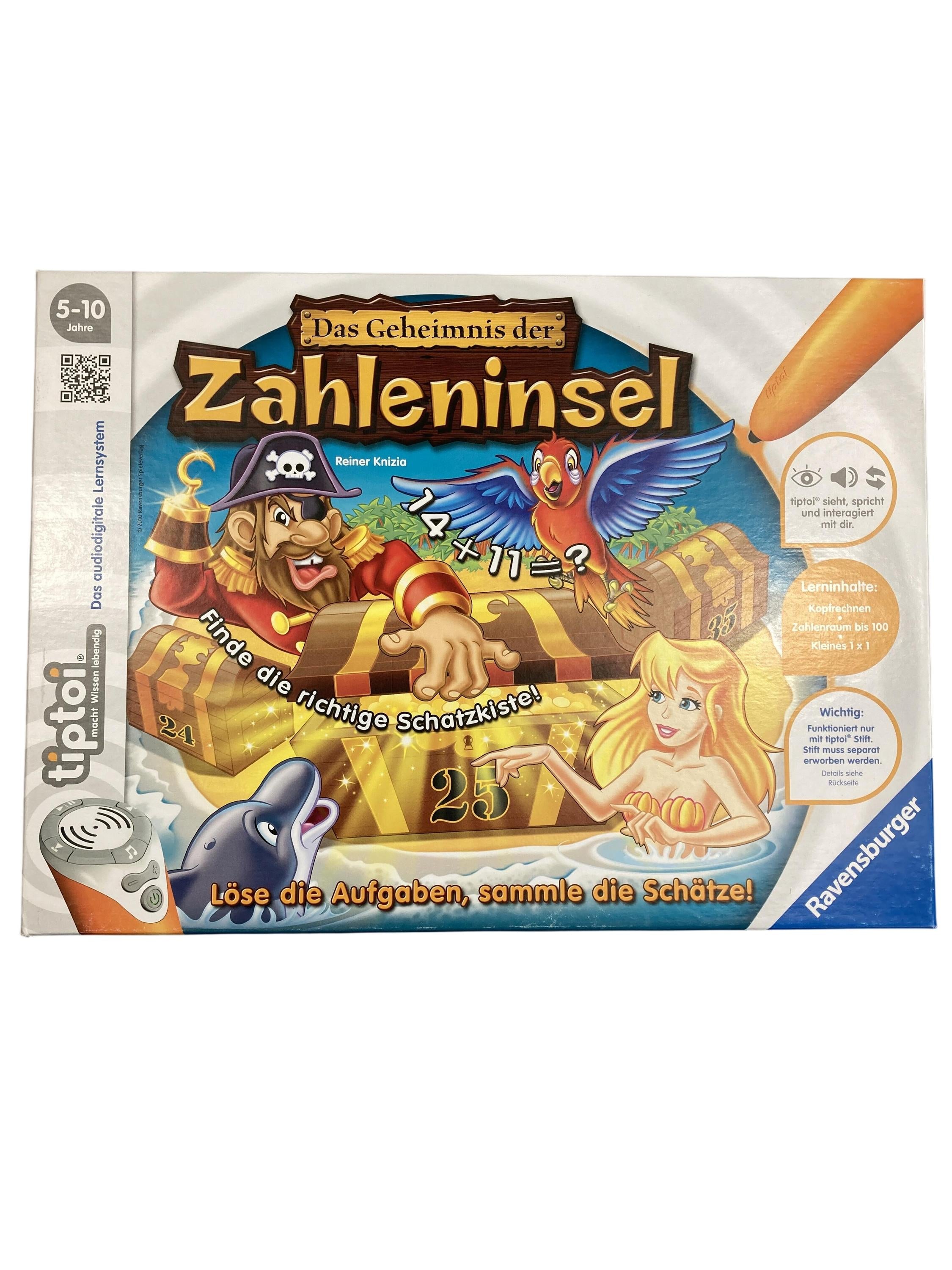 TipToi Spiele TipToi Spielen & Lernen Das Geheimnis der Zahleninsel Ravensburger Front Image Second Hand