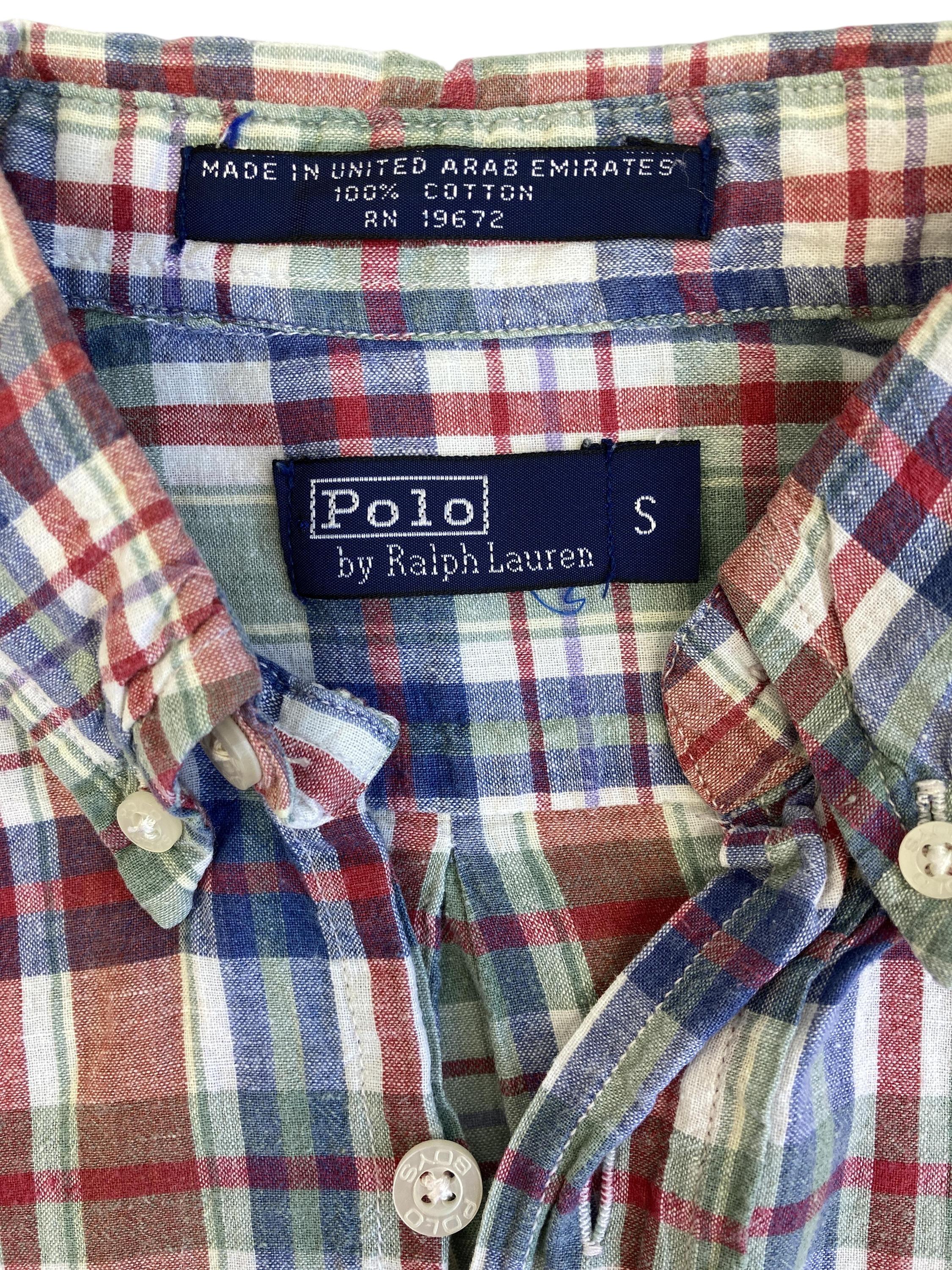 Hemden Hemden & Blusen Kleidung Polohemd Polo Ralph Lauren Label Image Second Hand