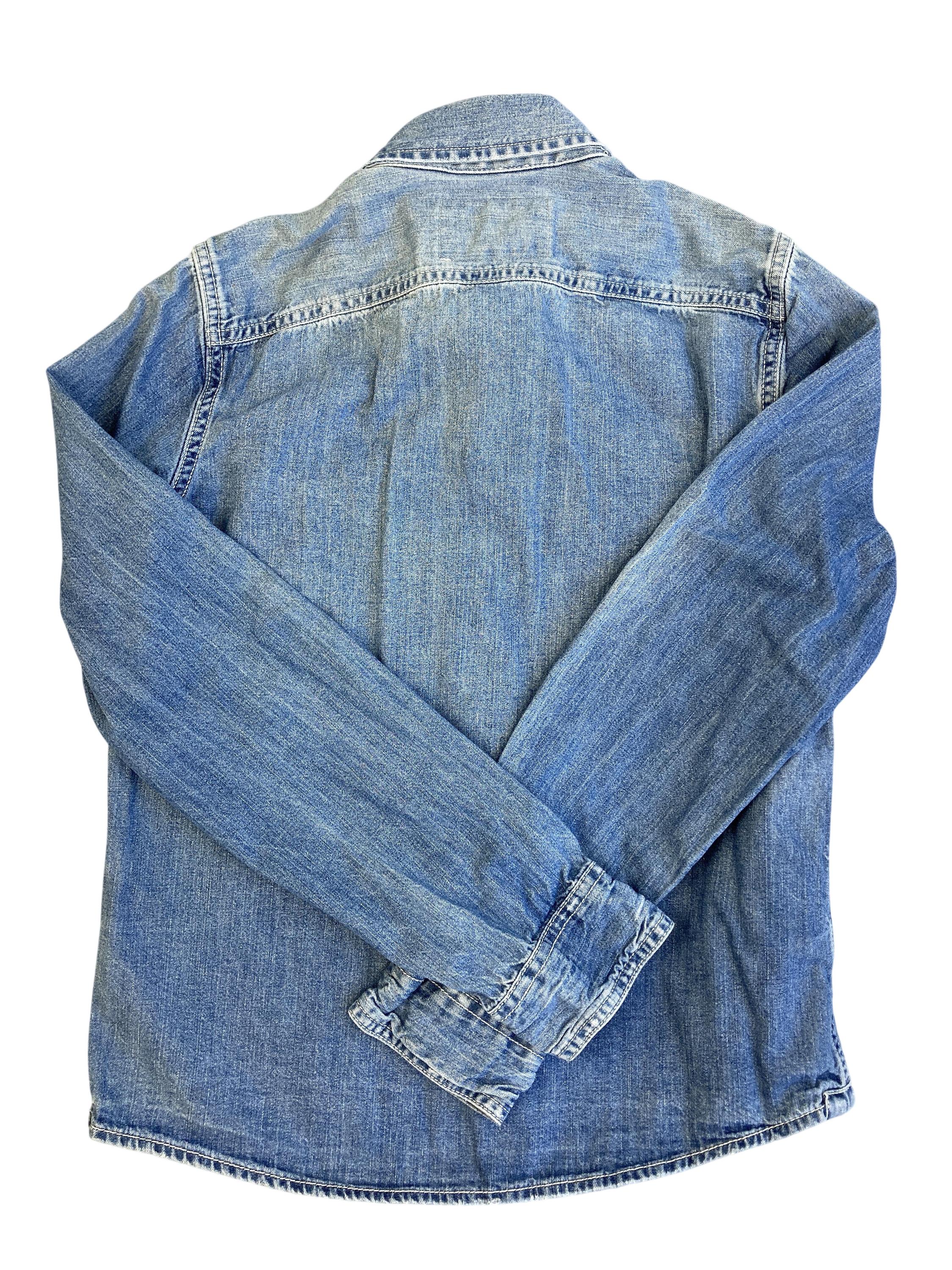 Hemden Hemden & Blusen Kleidung Jeanshemd Abercrombie Rear Image Second Hand