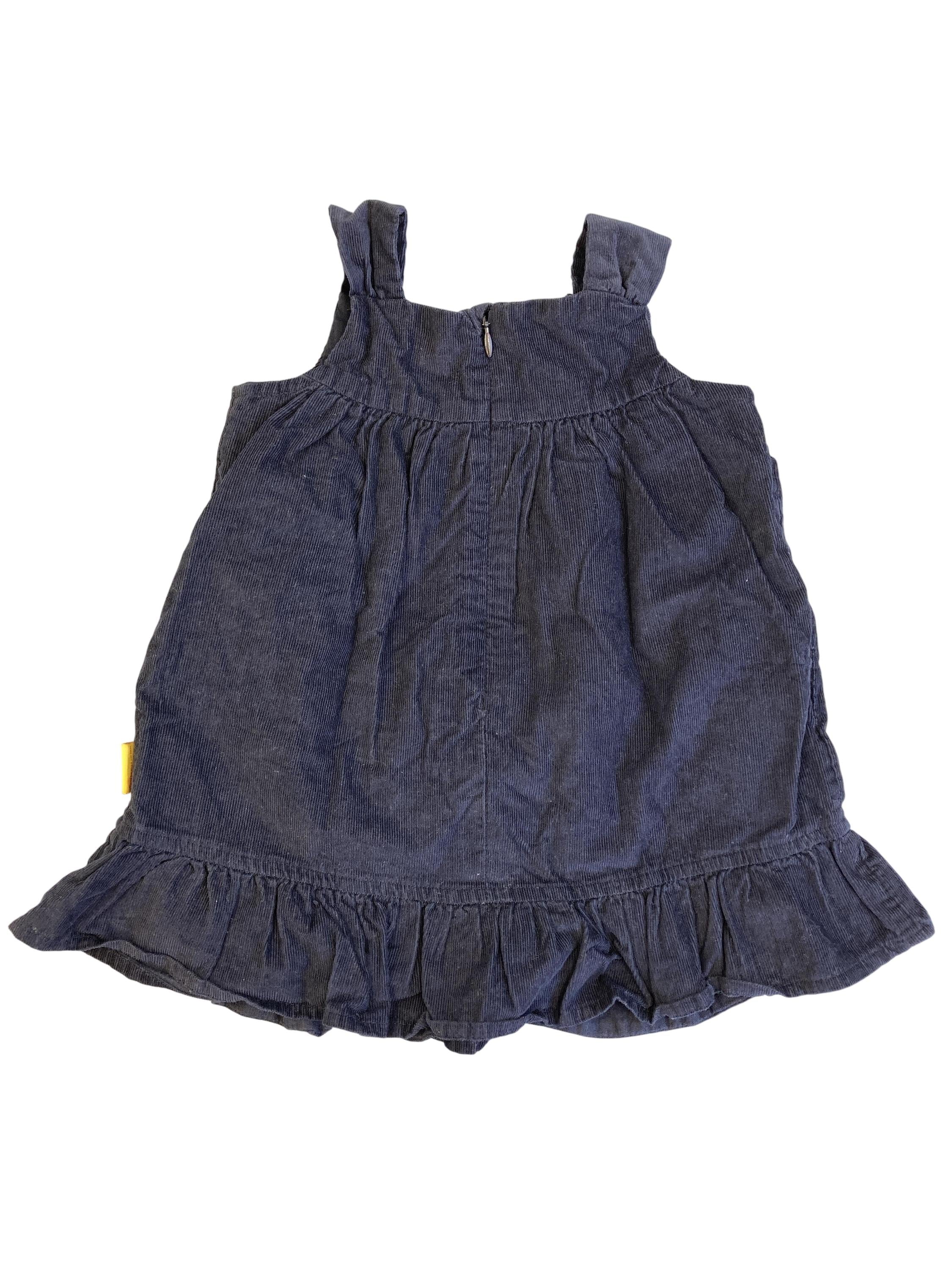 Kurzarm Kleider Kleider & Röcke Kleidung Kurzarm Cordkleid Steiff Rear Image Second Hand
