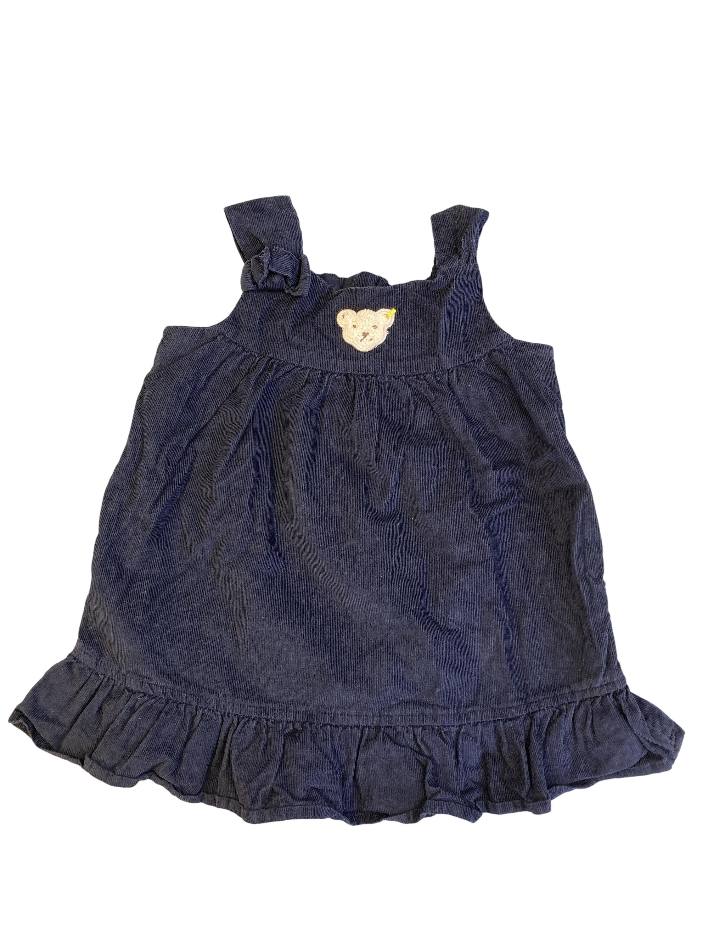 Kurzarm Kleider Kleider & Röcke Kleidung Kurzarm Cordkleid Steiff Front Image Second Hand