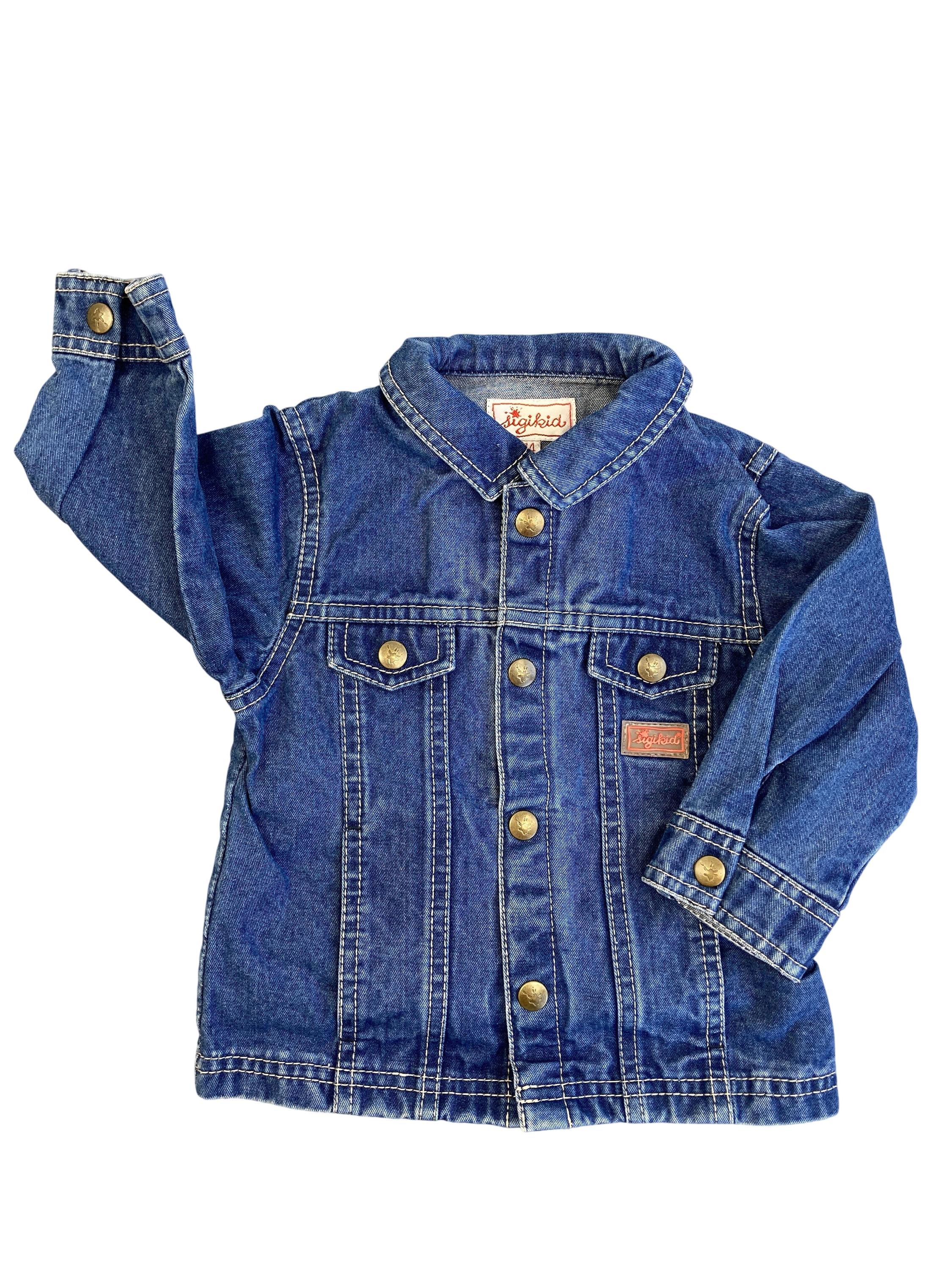 Jeansjacken Jacken & Westen Kleidung Jeansjacke Sigikid Front Image Second Hand