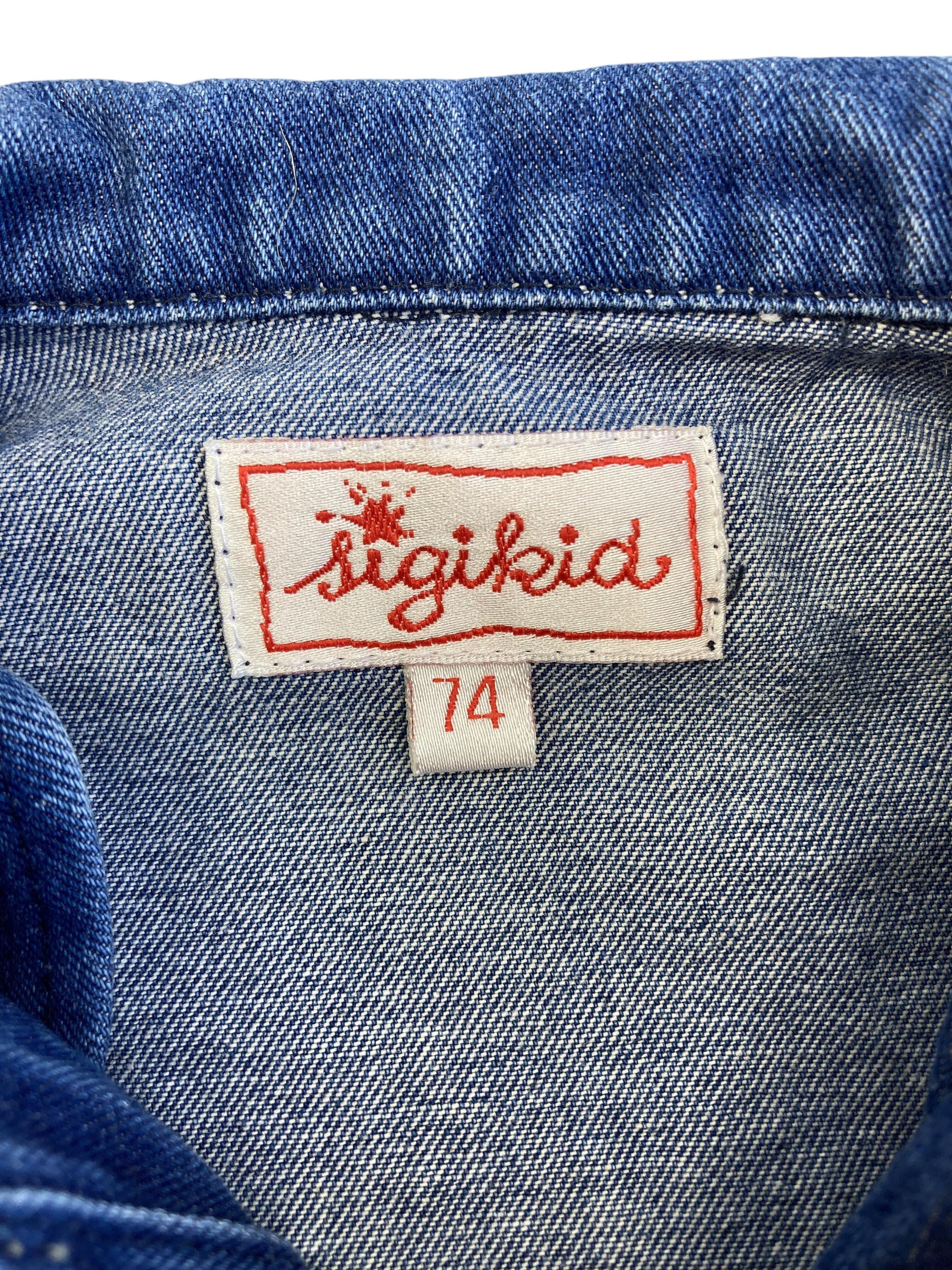 Jeansjacken Jacken & Westen Kleidung Jeansjacke Sigikid Label Image Second Hand