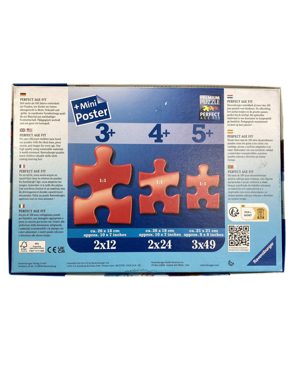 Puzzles Puzzles Spielen & Lernen Puzzle Reise ins Ungewisse Ravensburger Rear Image Second Hand