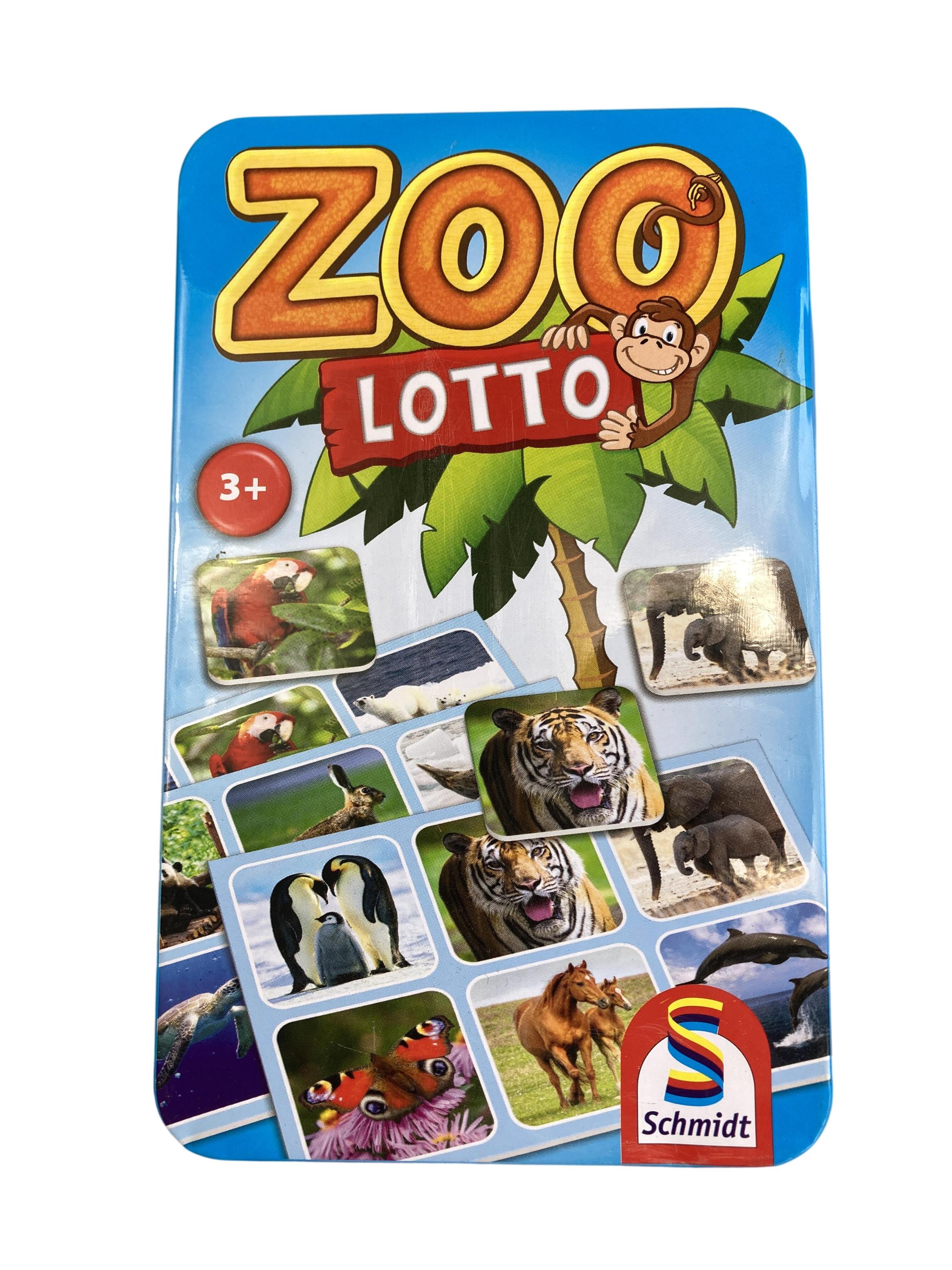 Memorys Brettspiele Spielen & Lernen Zoo Lotto Schmidt Spiele Front Image Second Hand