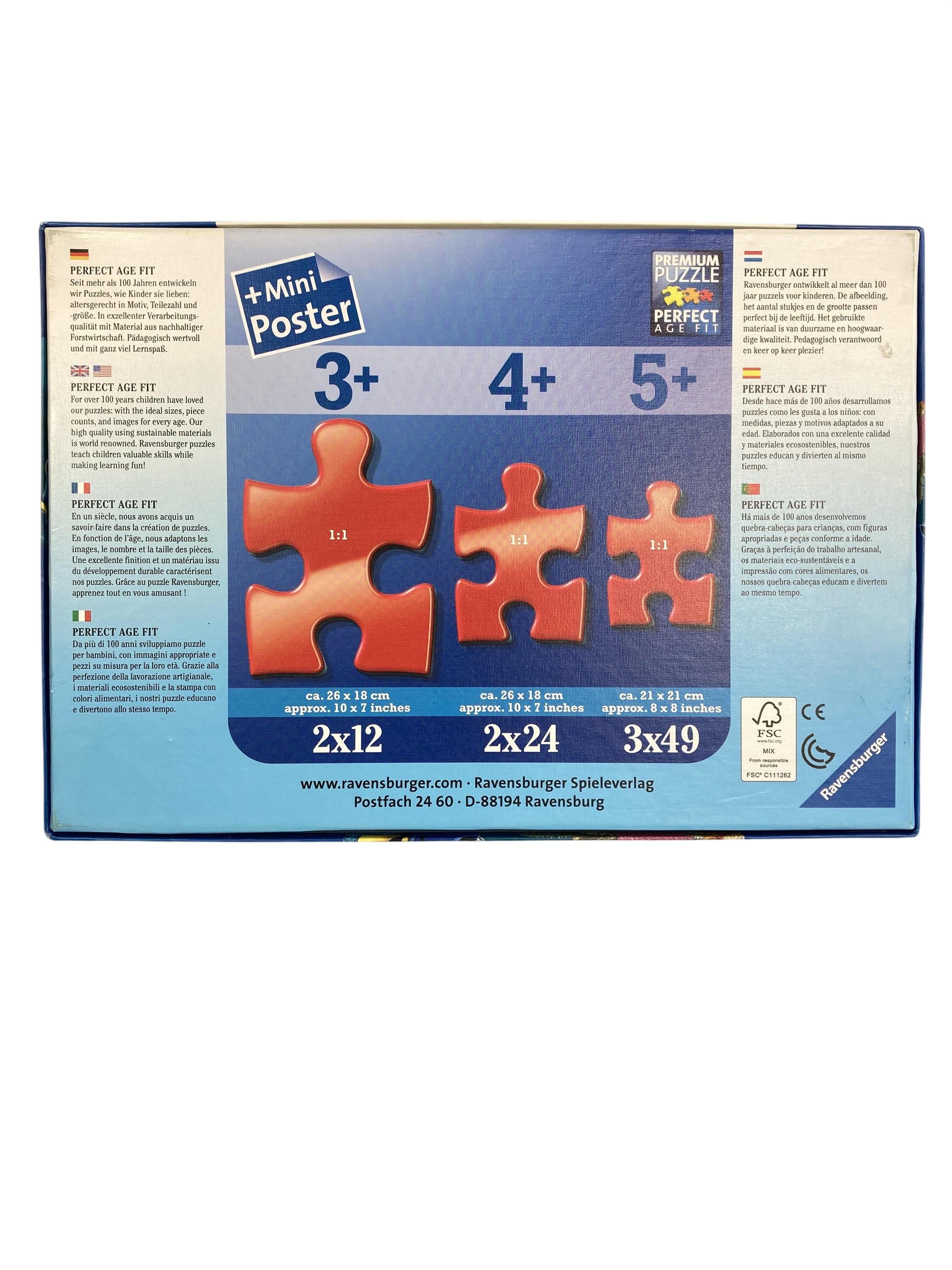 Puzzles Puzzles Spielen & Lernen Puzzle Nemo der kleine Ausreißer Ravensburger Rear Image Second Hand