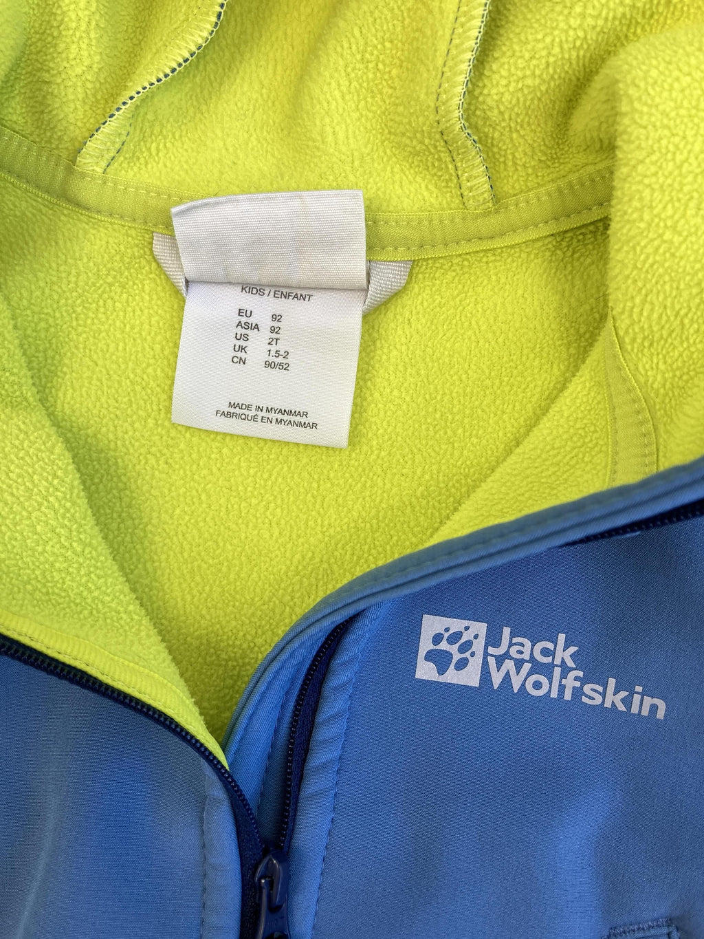 Softshelljacken Jacken & Westen Kleidung Softshelljacke Jack Wolfskin Label Image Second Hand