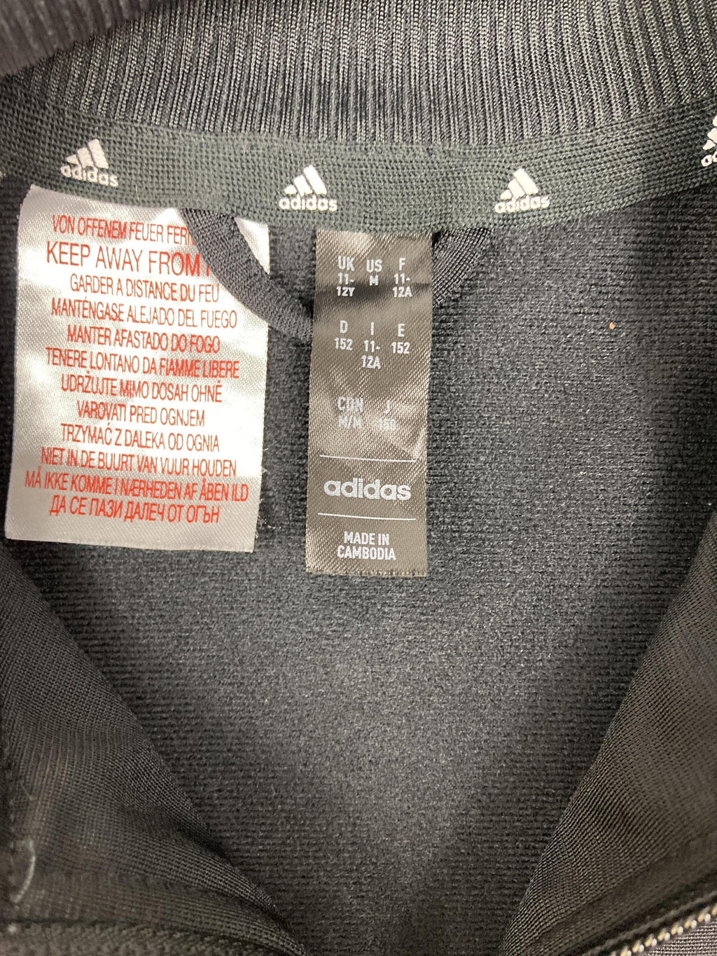 Sportjacken Jacken & Westen Kleidung Trainingsjacke Adidas Label Image Second Hand