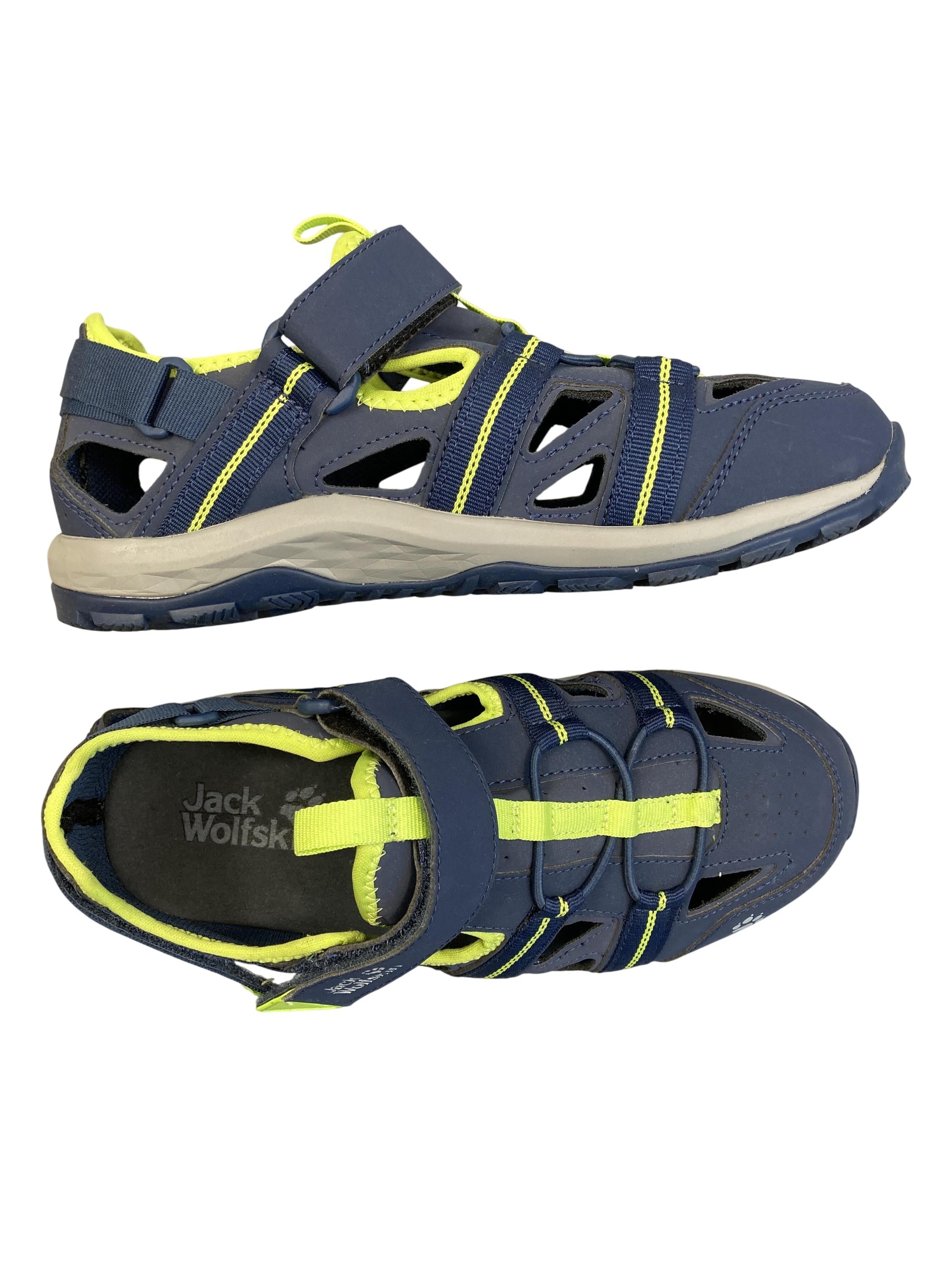 Trekking Sandalen Sandalen Schuhe Outdoor-Sandalen Jack Wolfskin Front Image Second Hand