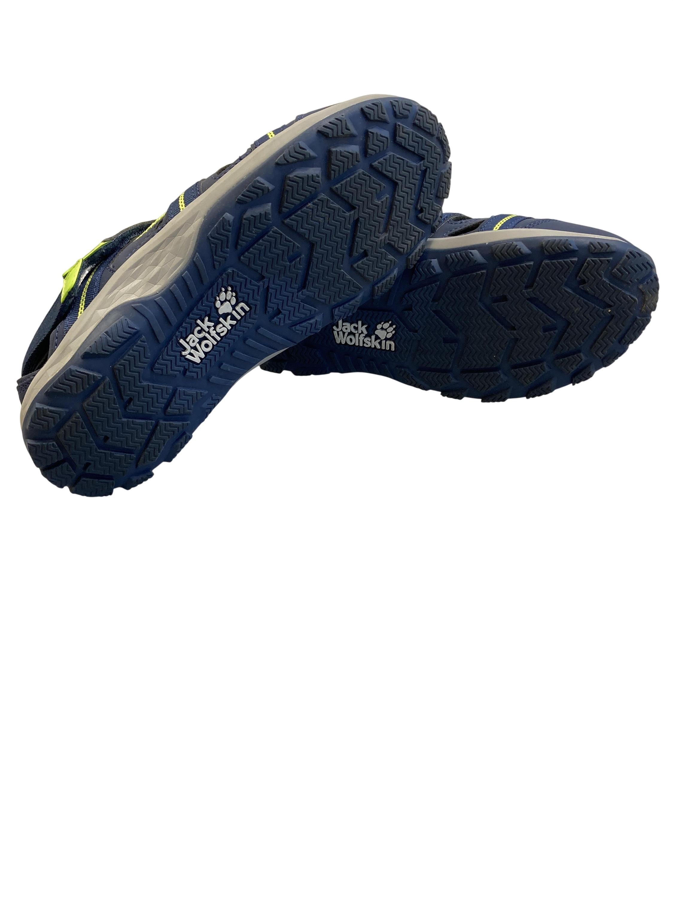 Trekking Sandalen Sandalen Schuhe Outdoor-Sandalen Jack Wolfskin Label Image Second Hand