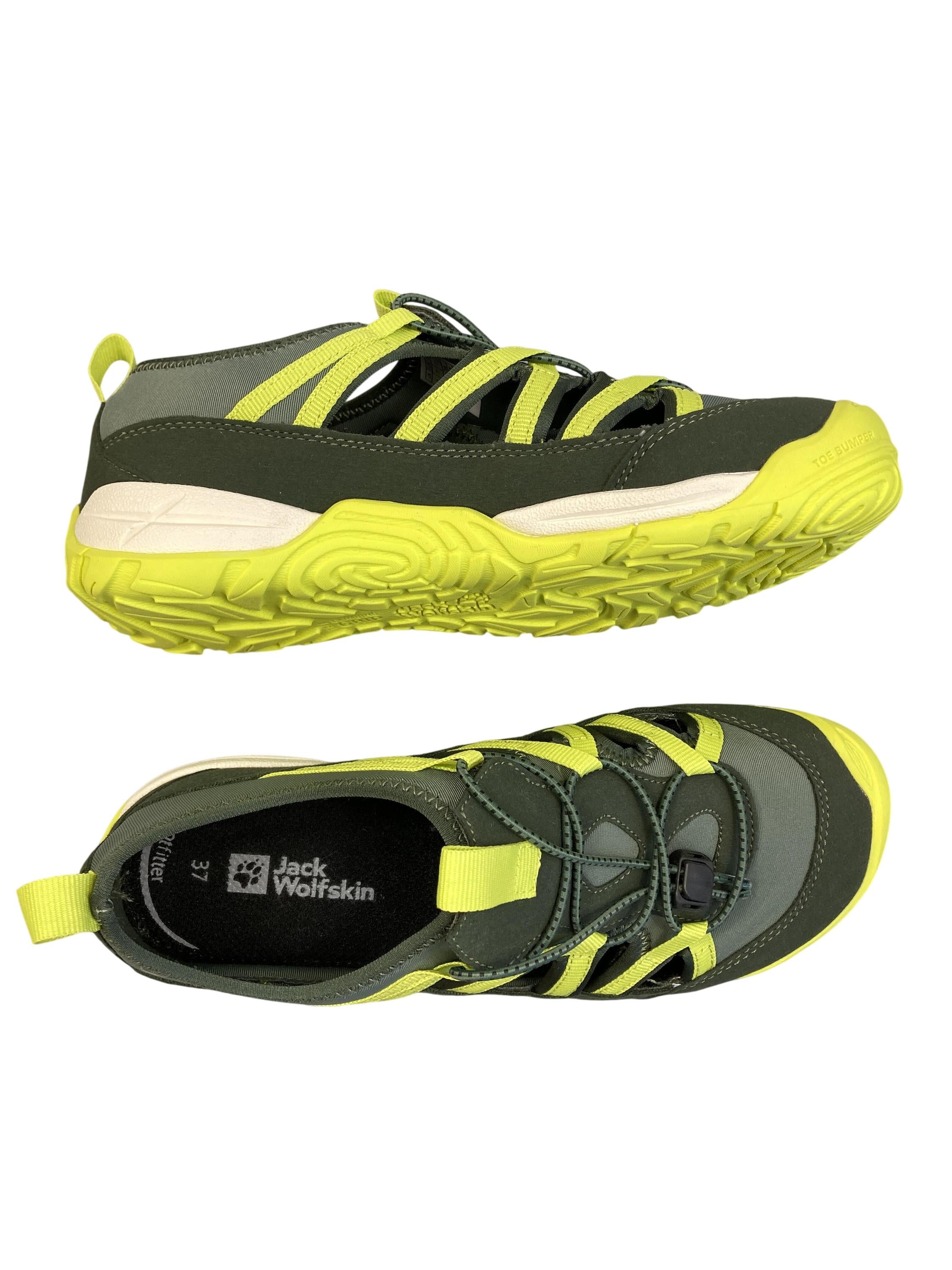 Trekking Sandalen Sandalen Schuhe Outdoor-Sandalen Jack Wolfskin Front Image Second Hand