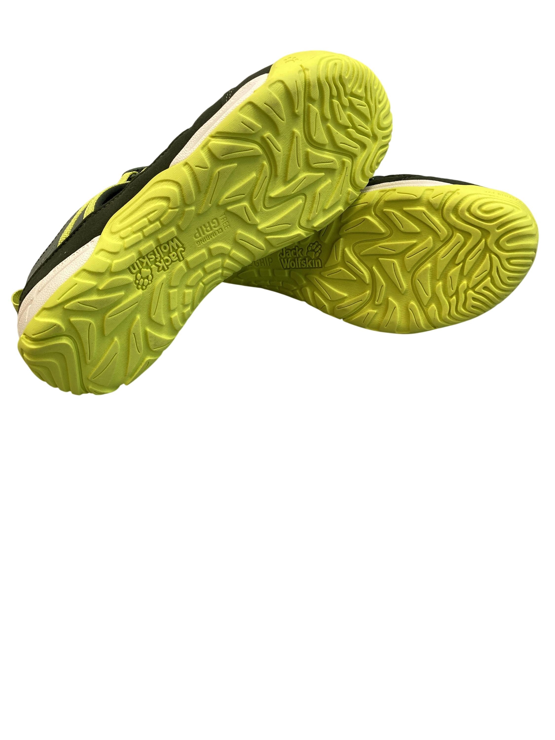 Trekking Sandalen Sandalen Schuhe Outdoor-Sandalen Jack Wolfskin Label Image Second Hand