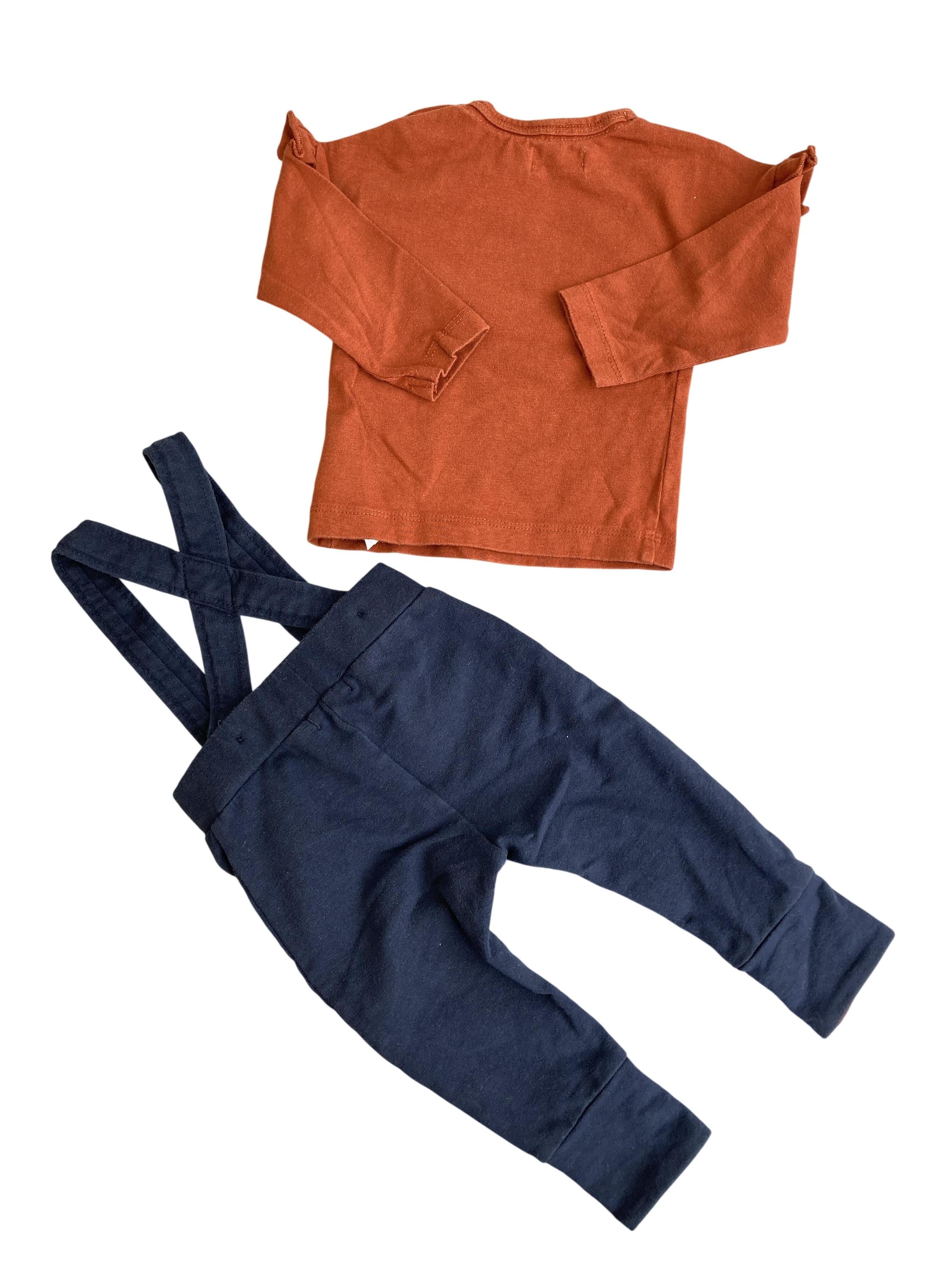 Longsleeves Longsleeves Kleidung Longsleeve + Stofflatzhose Dirkje Rear Image Second Hand