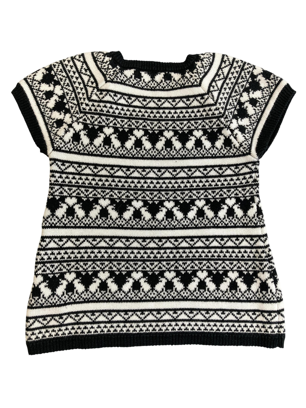 Kurzarm Kleider Kleider & Röcke Kleidung Kurzarm Strickkleid Vertbaudet Rear Image Second Hand
