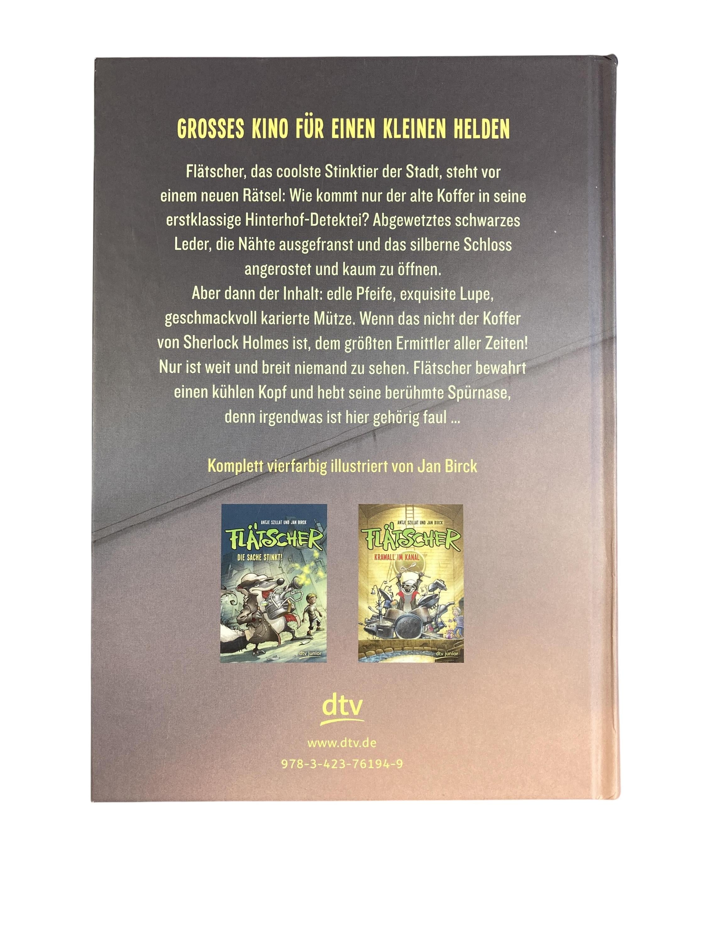 Kinderbücher Bücher Spielen & Lernen Flätscher - Mit Spürnase und Stinkkanone Dtv Junior Rear Image Second Hand