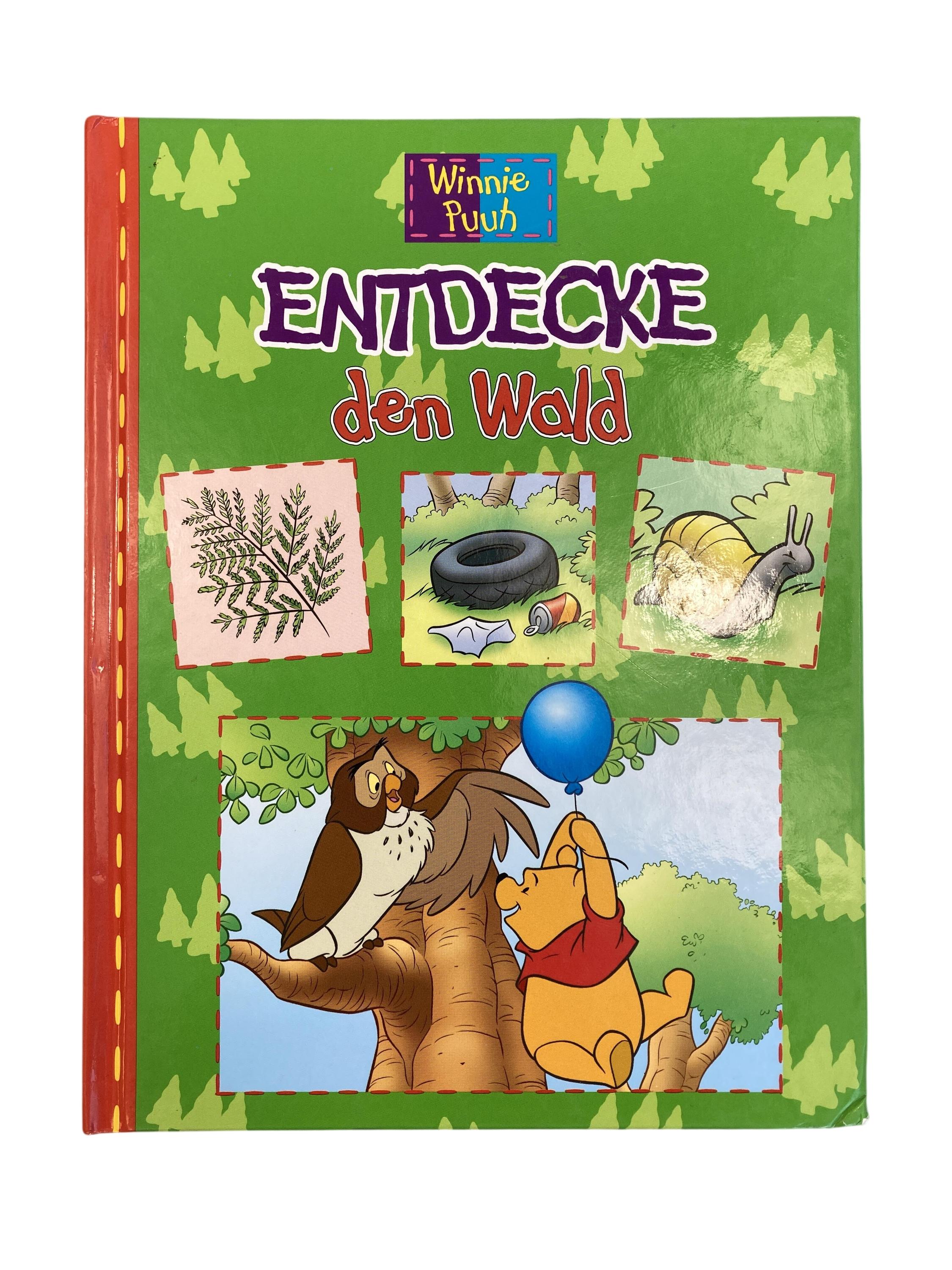 Kinderbücher Bücher Spielen & Lernen Winnie Puuh - Entdecke den Wald Egmont  Front Image Second Hand