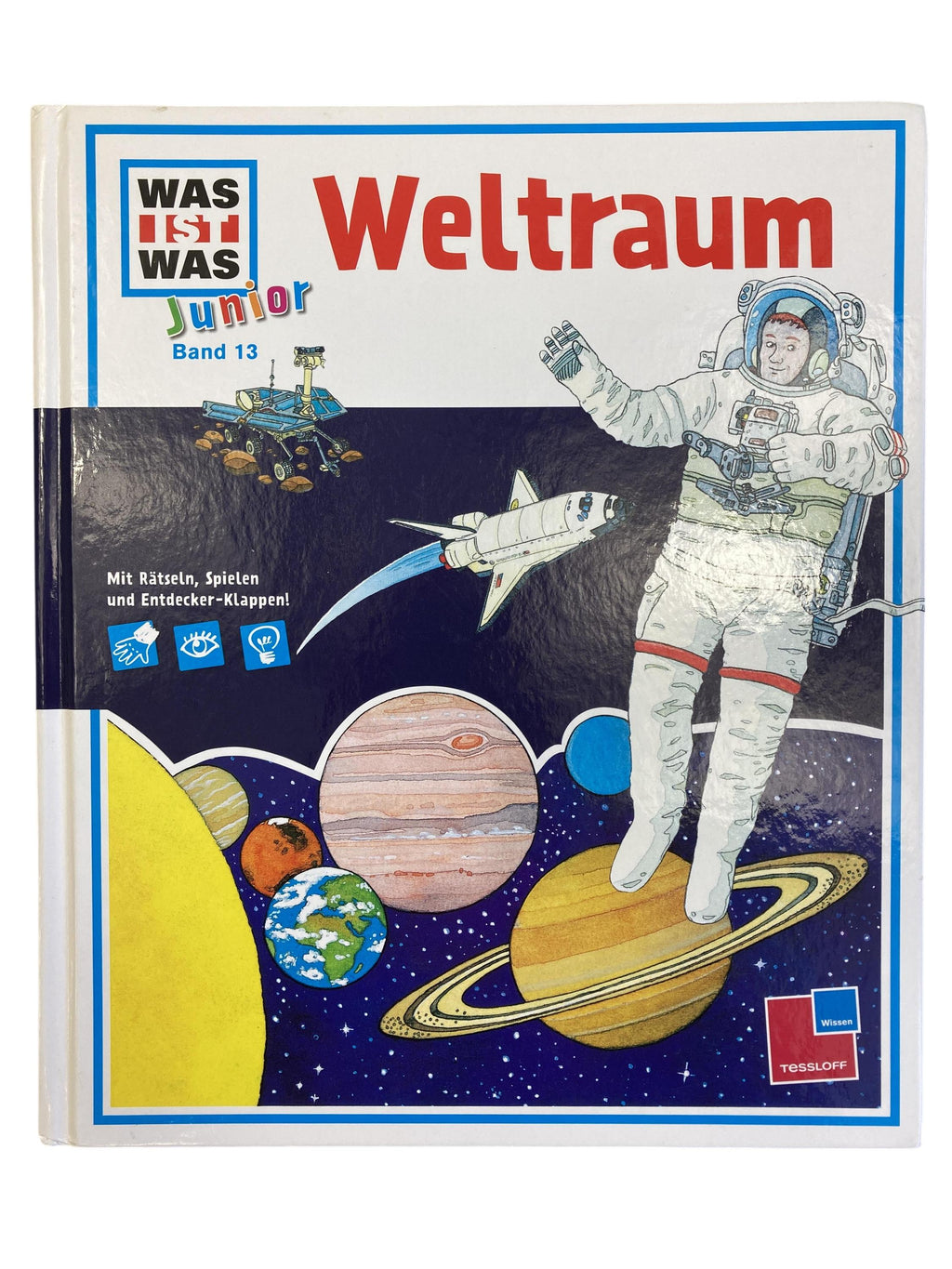 Kinderbücher Bücher Spielen & Lernen Was ist Was - Weltraum Tessloff Front Image Second Hand