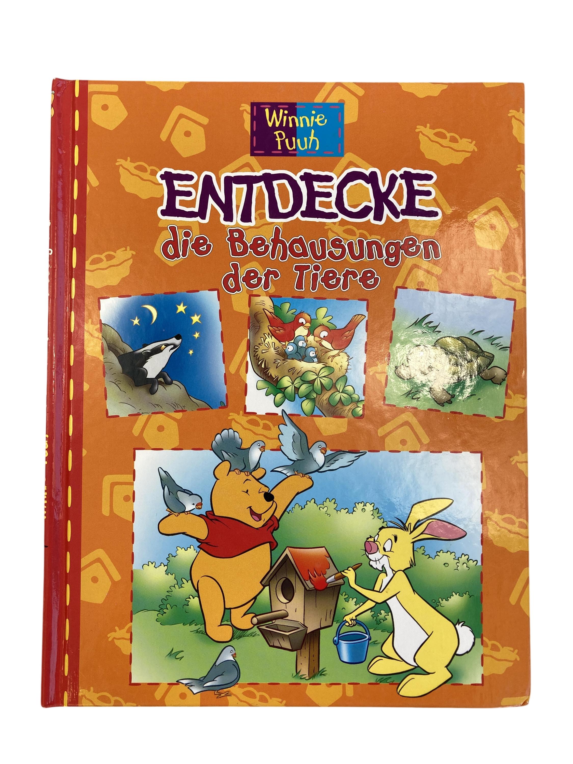 Kinderbücher Bücher Spielen & Lernen Winnie Puuh - Entdecke die Behausungen der Tiere Egmont  Front Image Second Hand