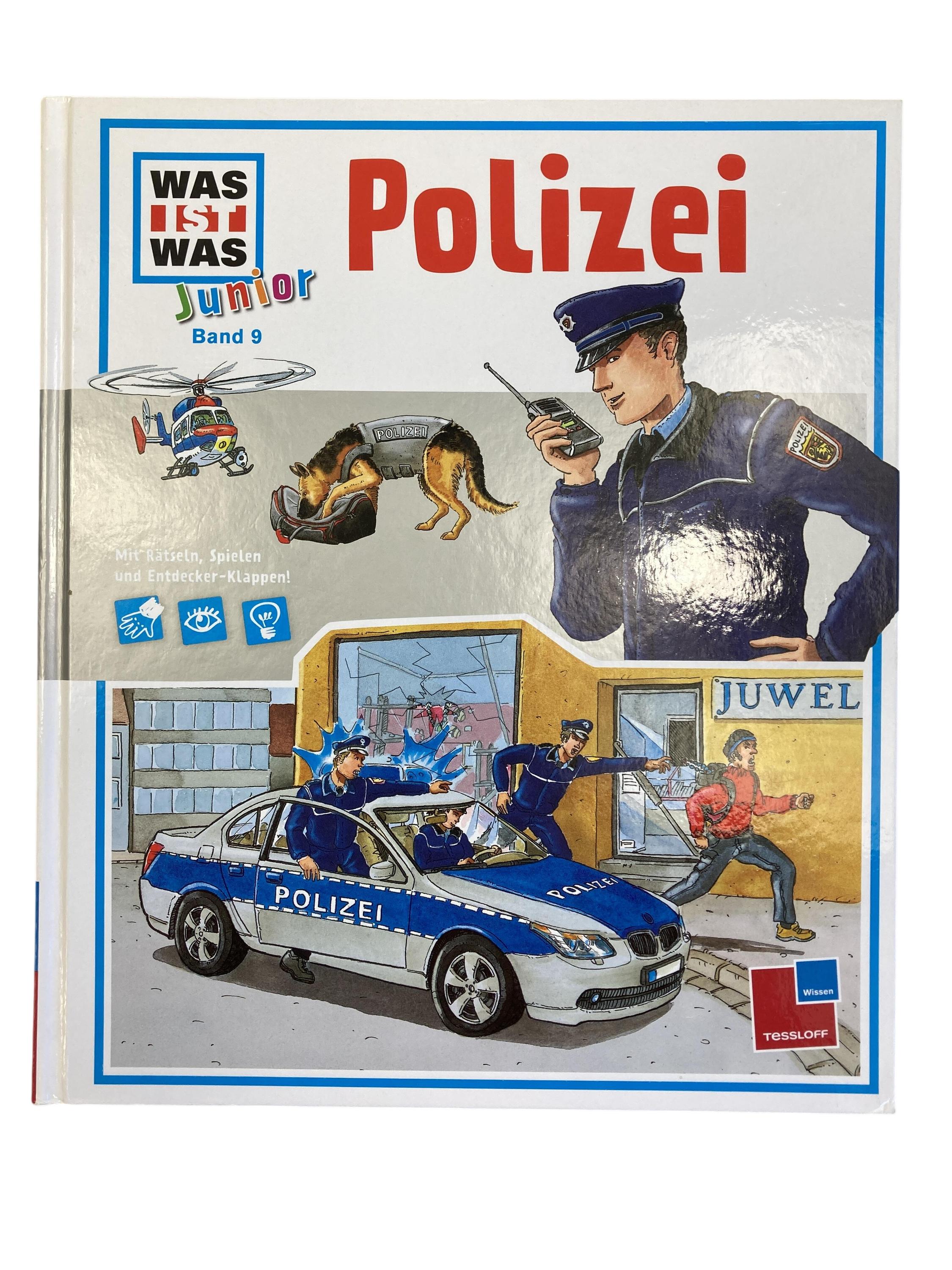 Kinderbücher Bücher Spielen & Lernen Was ist Was - Polizei Tessloff Front Image Second Hand
