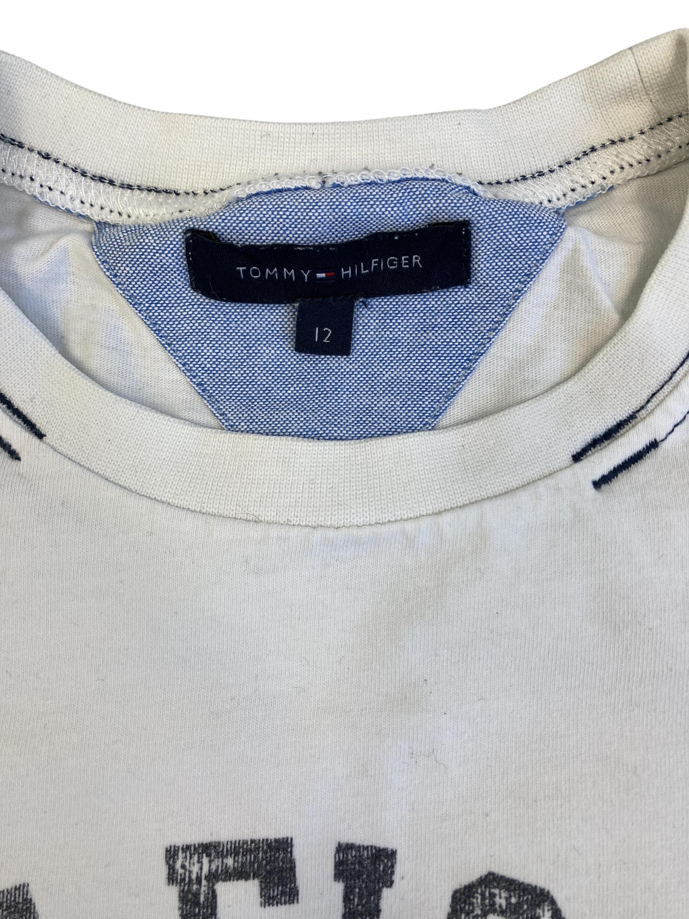 T-Shirts T-Shirts & Tops Kleidung T-Shirt Tommy Hilfiger Label Image Second Hand