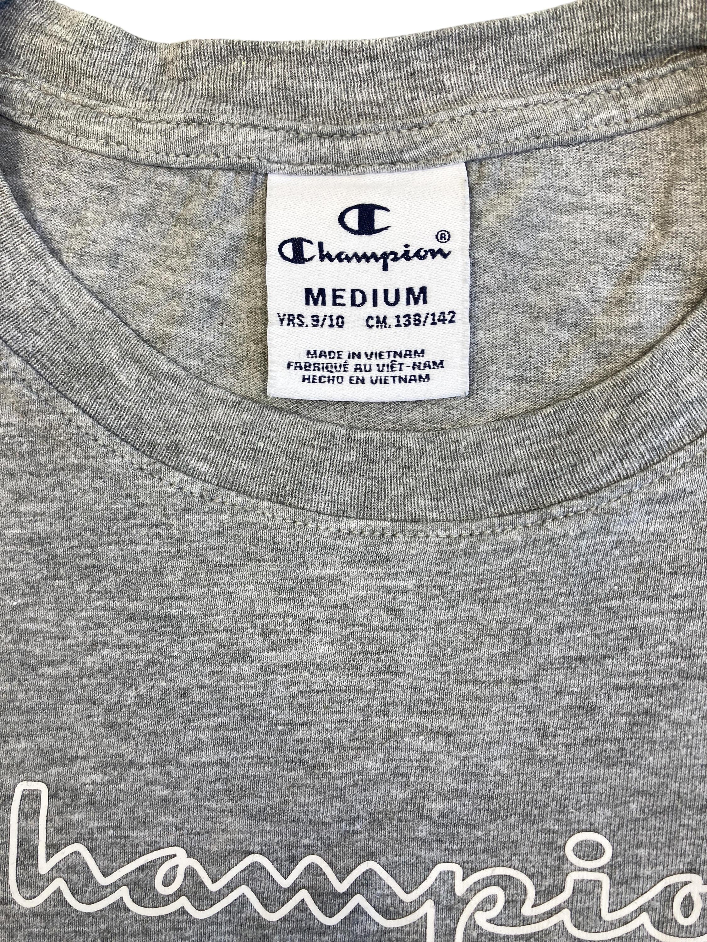 T-Shirts T-Shirts & Tops Kleidung T-Shirt Champion  Label Image Second Hand