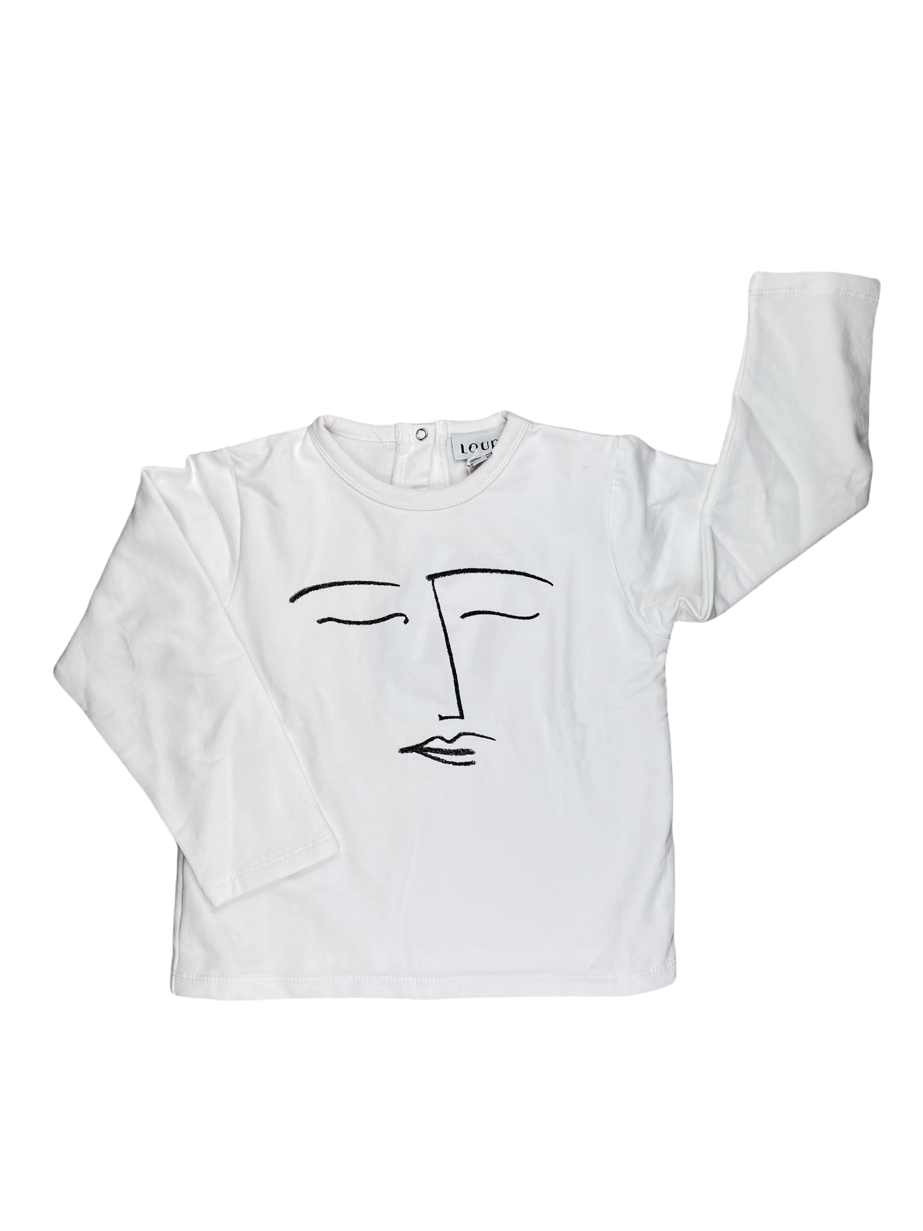 Loup Shirt Gesicht 104 & 116
