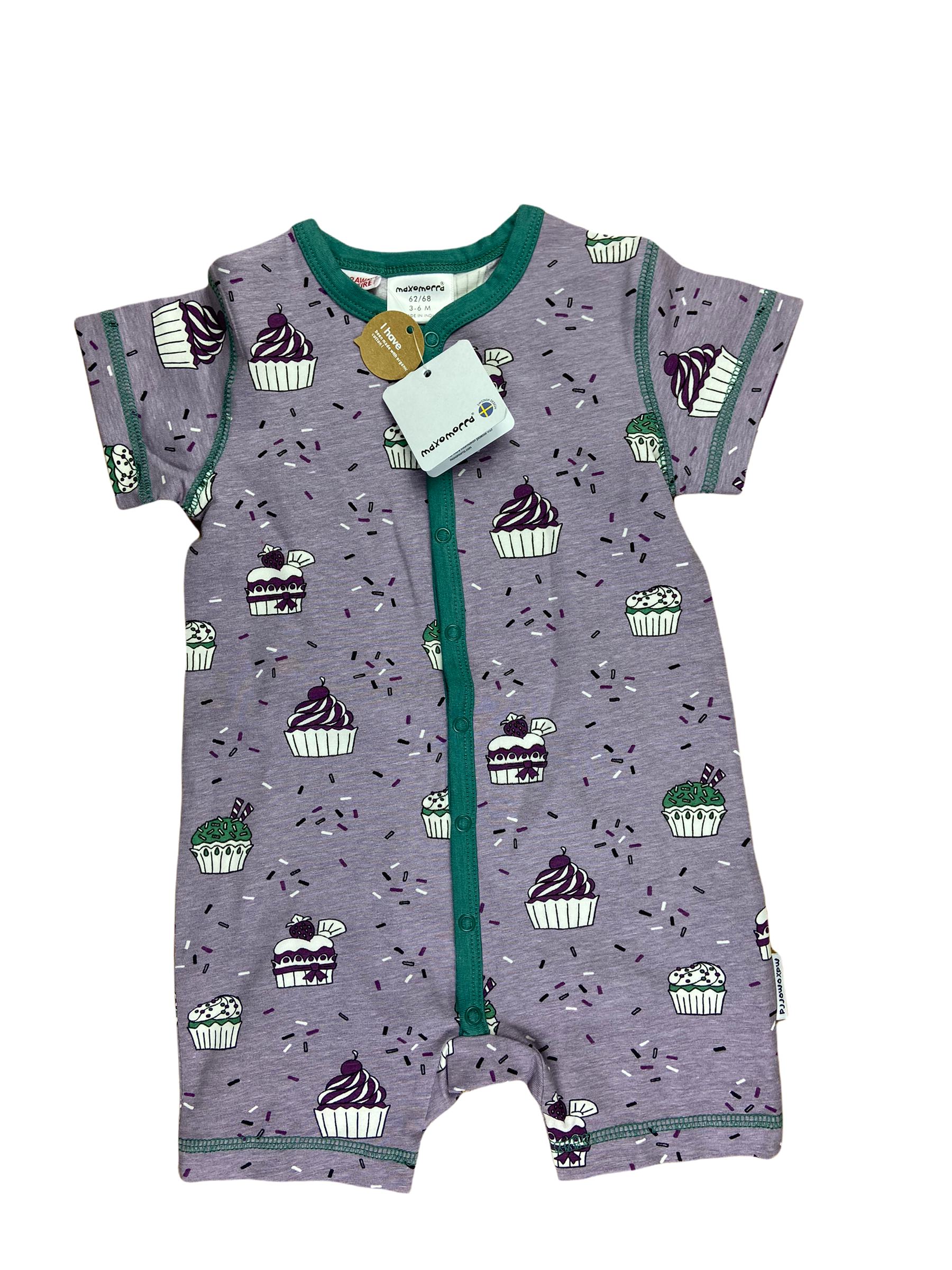 Maxomorra Romper / Spieler neu 62/68