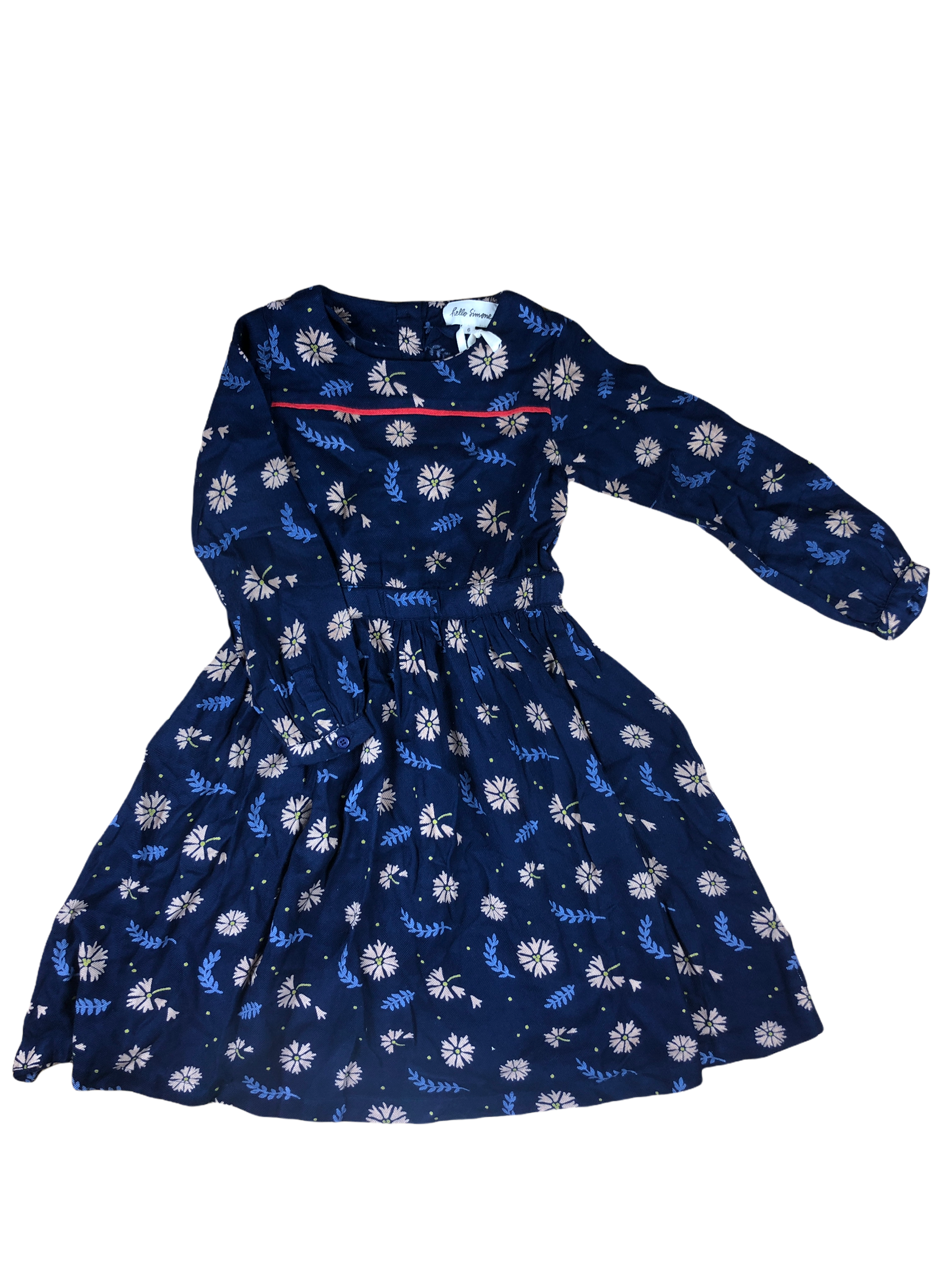 Hello Simone Blumenkleid neu 116 & 140 & 152